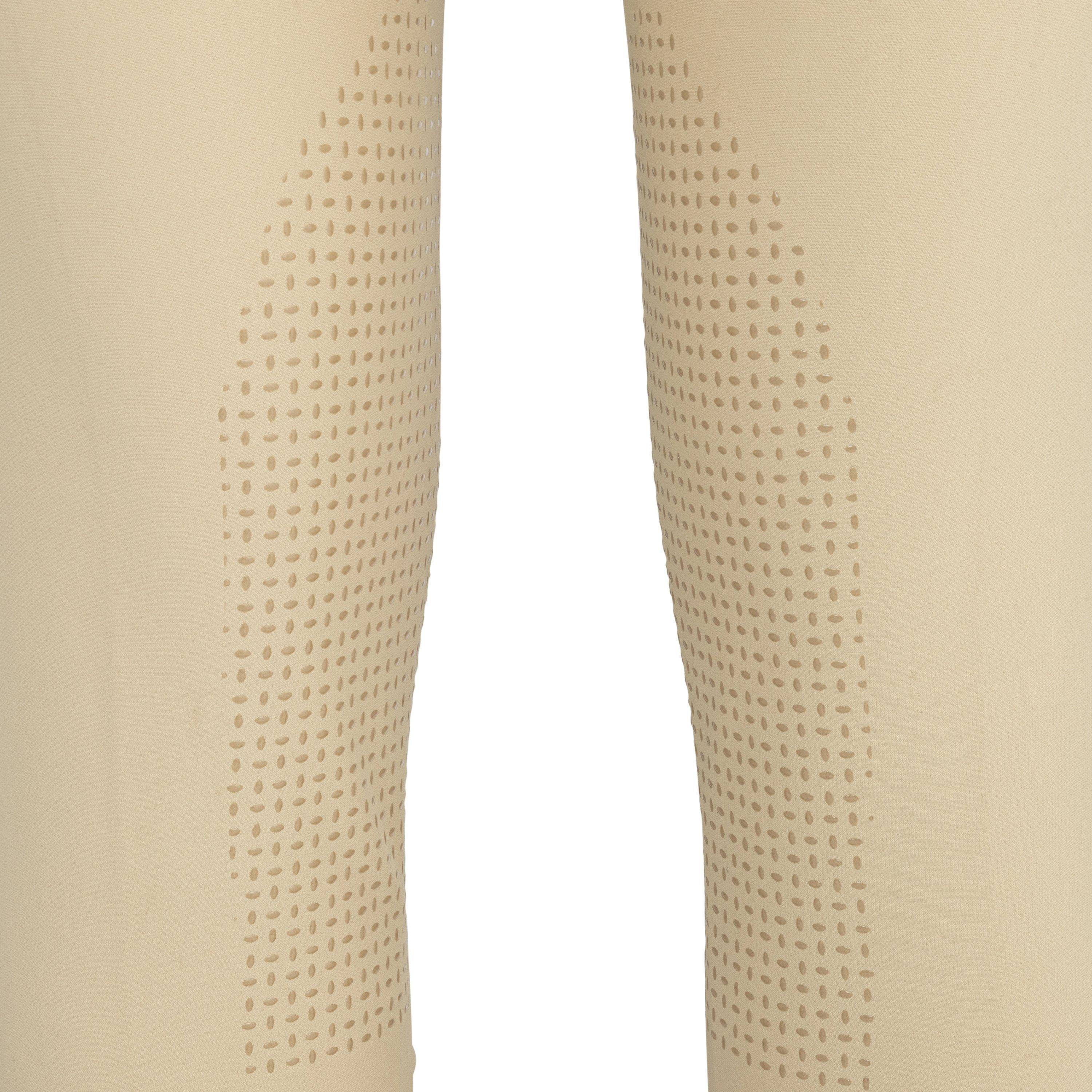 Beige - Requisite - Competition Silicon Knee-Patch Breeches - 6