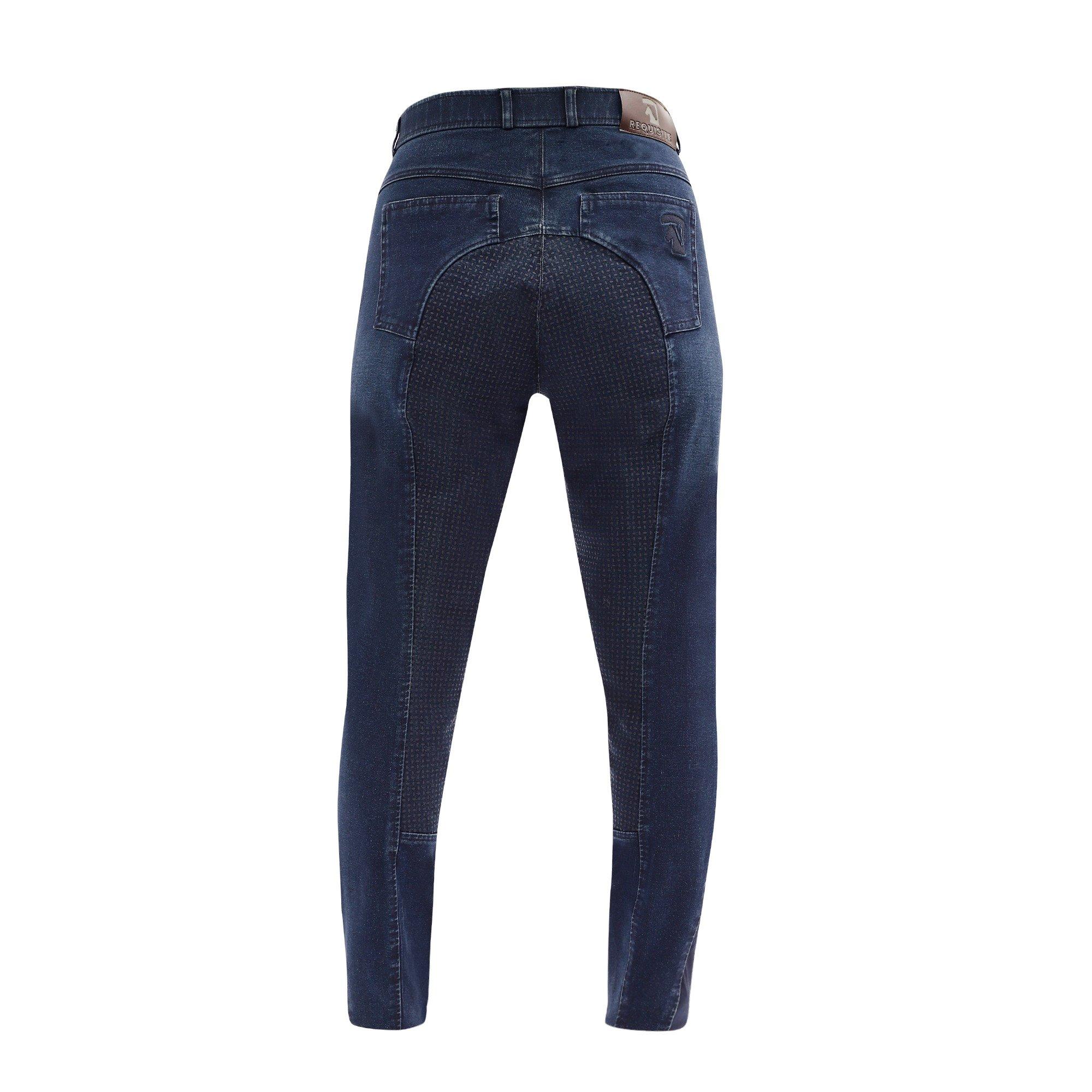 Marineblå - Requisite - Denim full Grip Breeches - 2