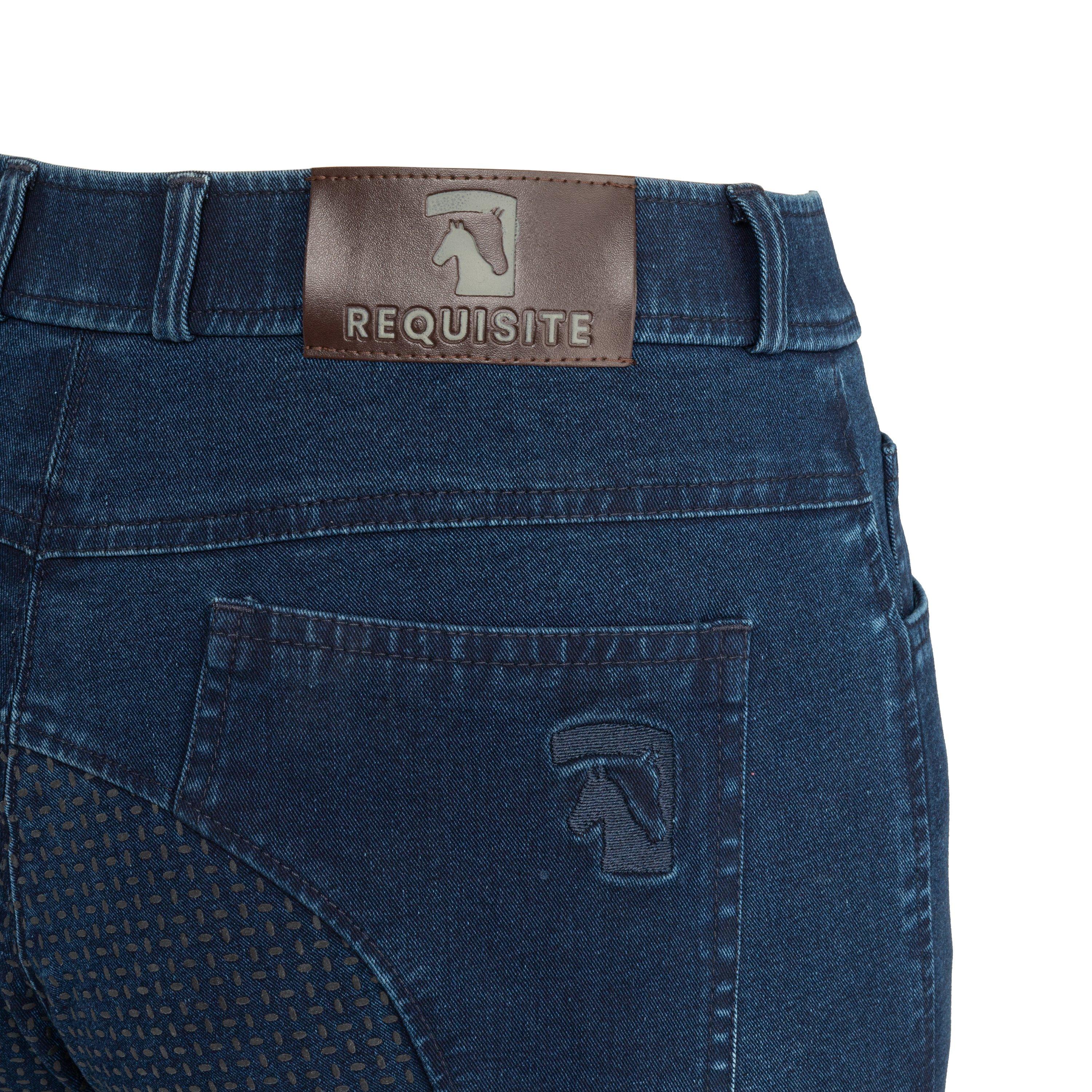 Marineblå - Requisite - Denim full Grip Breeches - 7