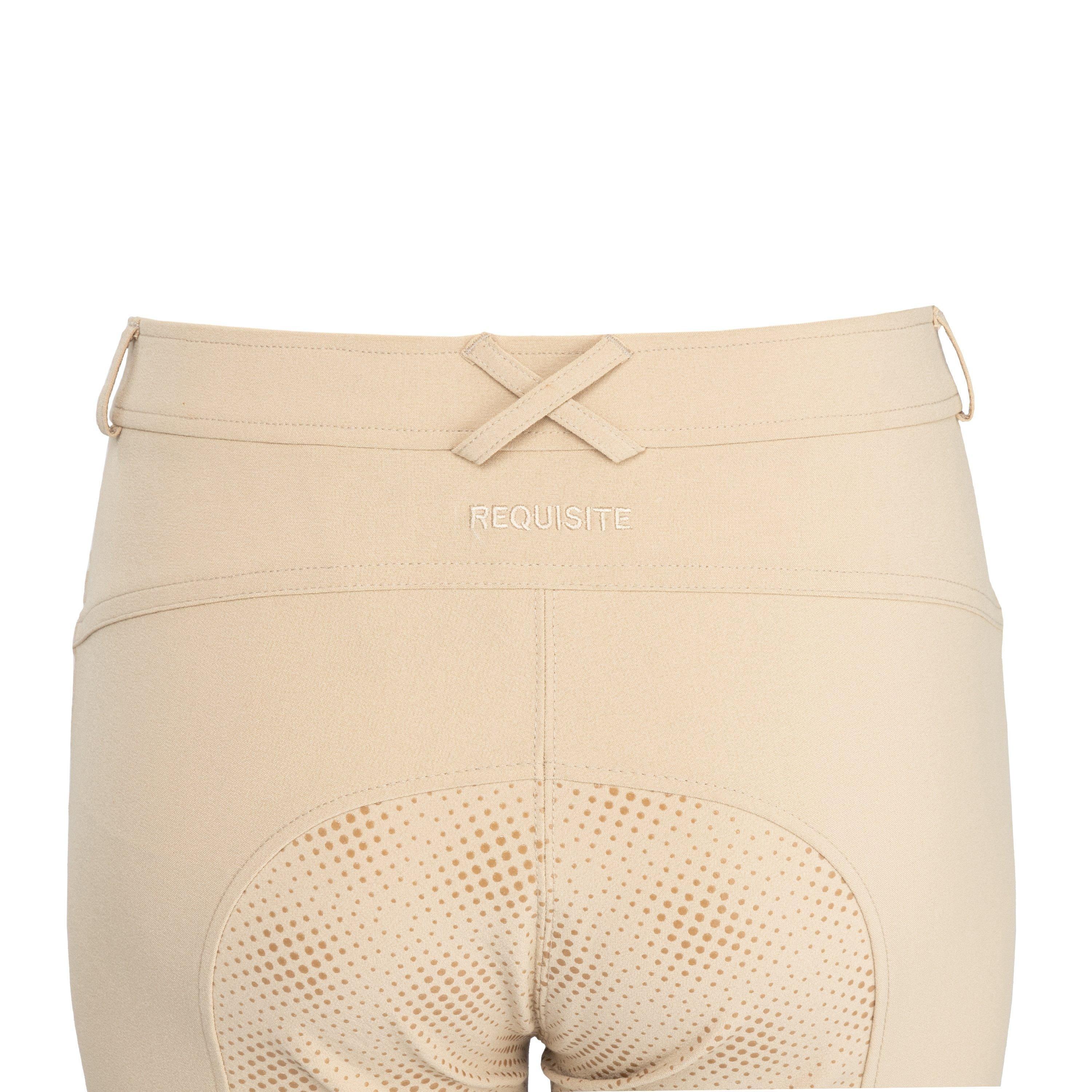 Beige - Requisite - High-Strech Full Grip Breeches Womens - 7
