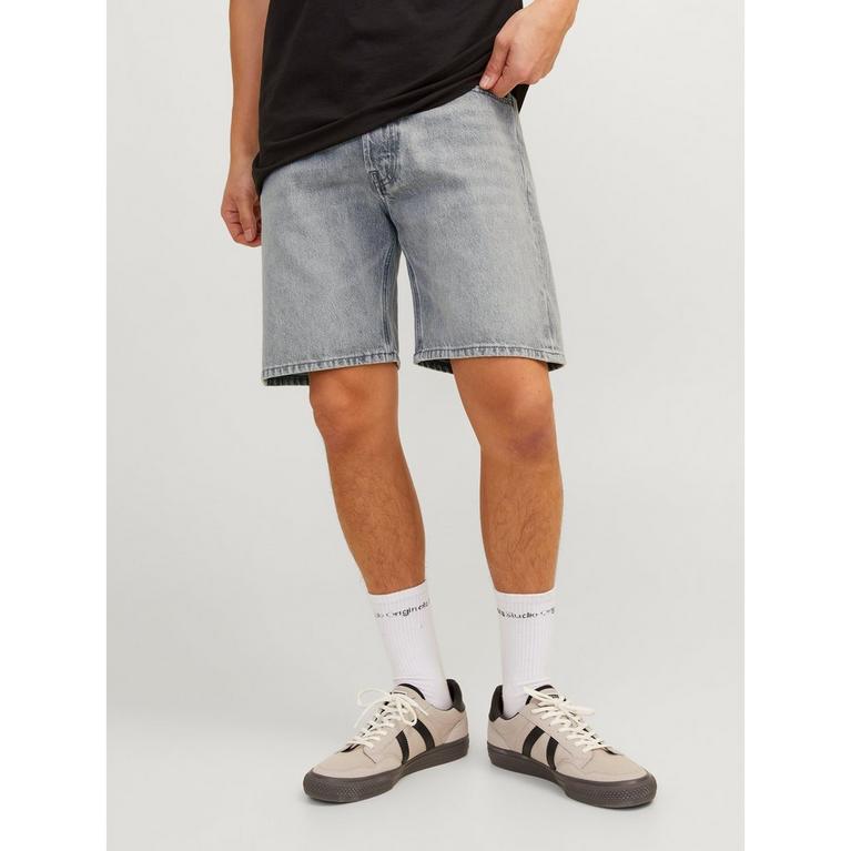 Denim gris - vetements high rise straight jeans - Jack Cooper 020 Denim Shorts - 1