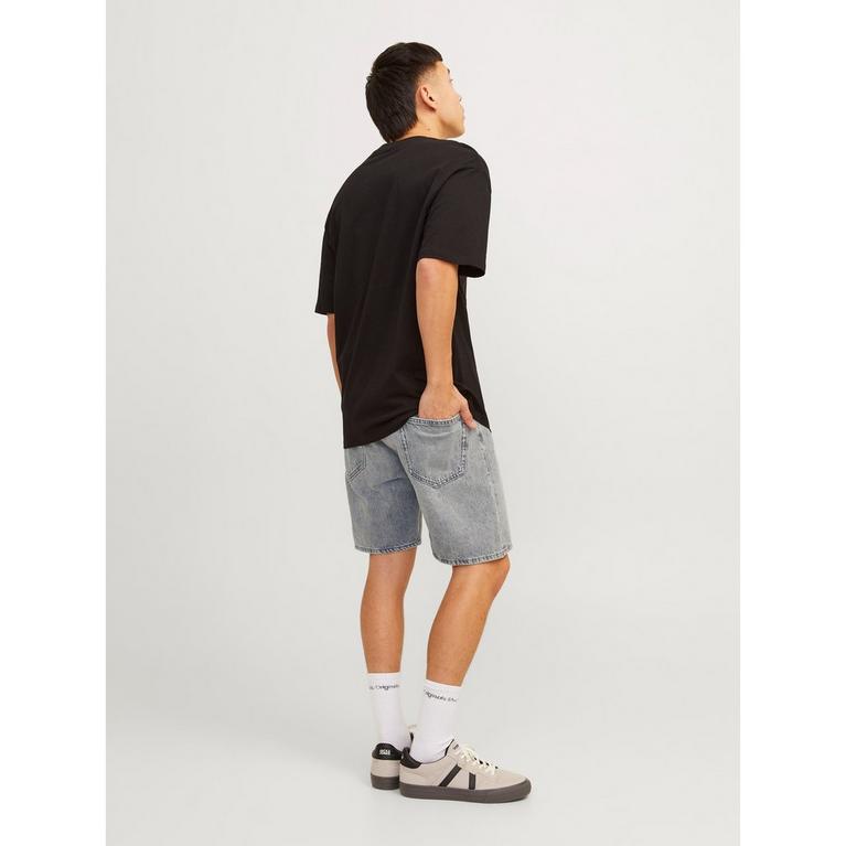 Denim gris - vetements high rise straight jeans - Jack Cooper 020 Denim Shorts - 4