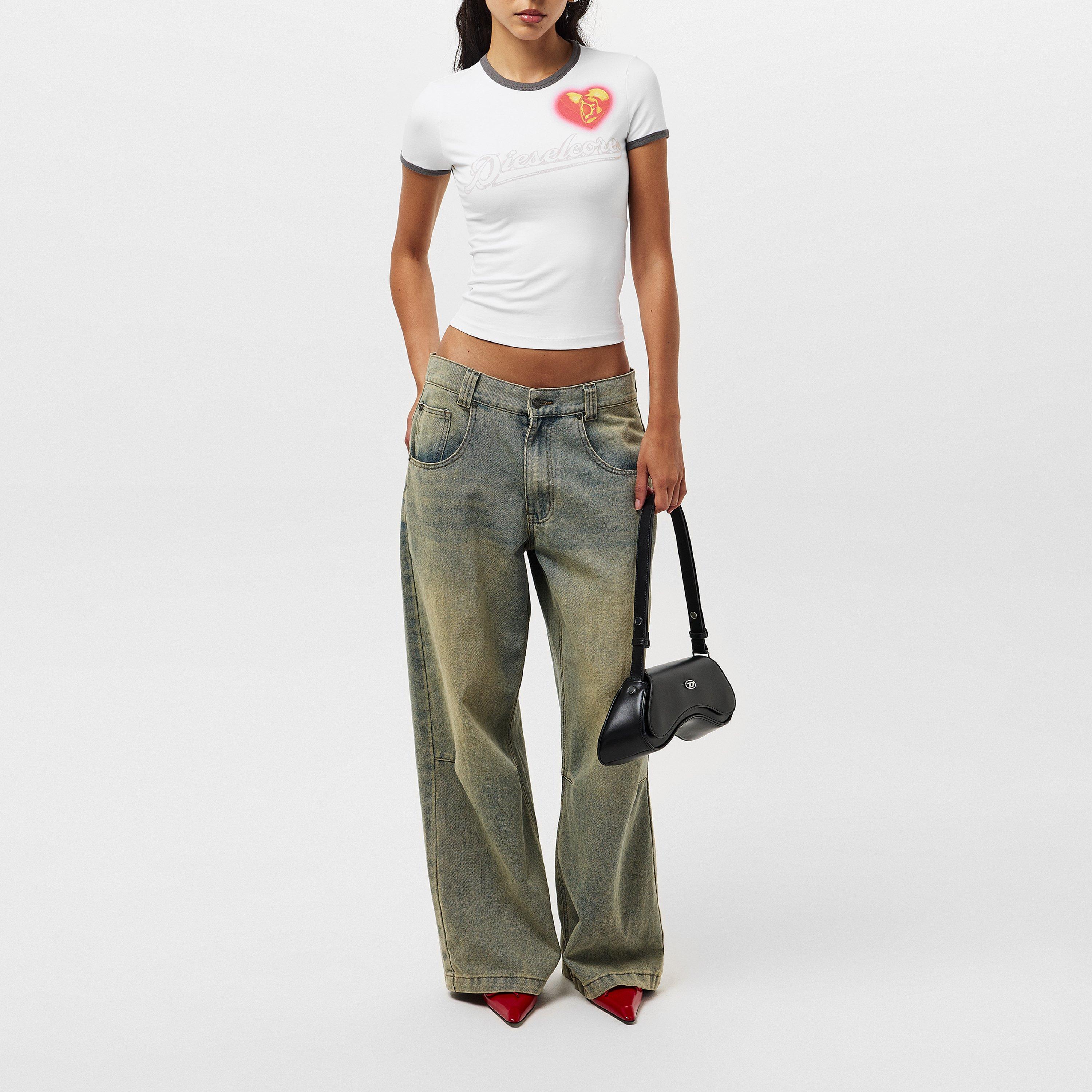 White - Diesel - Core Crop Tops - 6