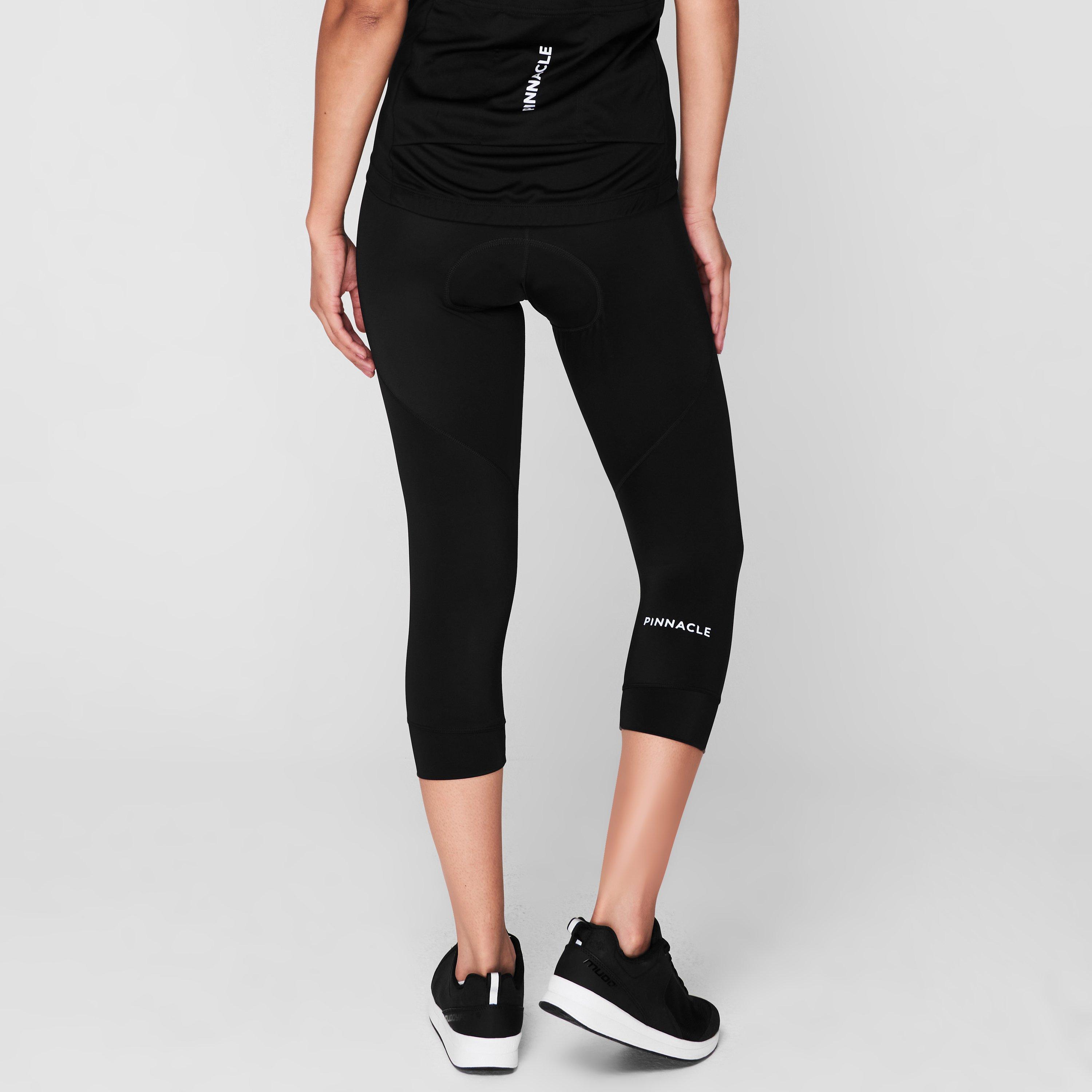 Schwarz - Pinnacle - Cycling Capri Tights Ladies - 3
