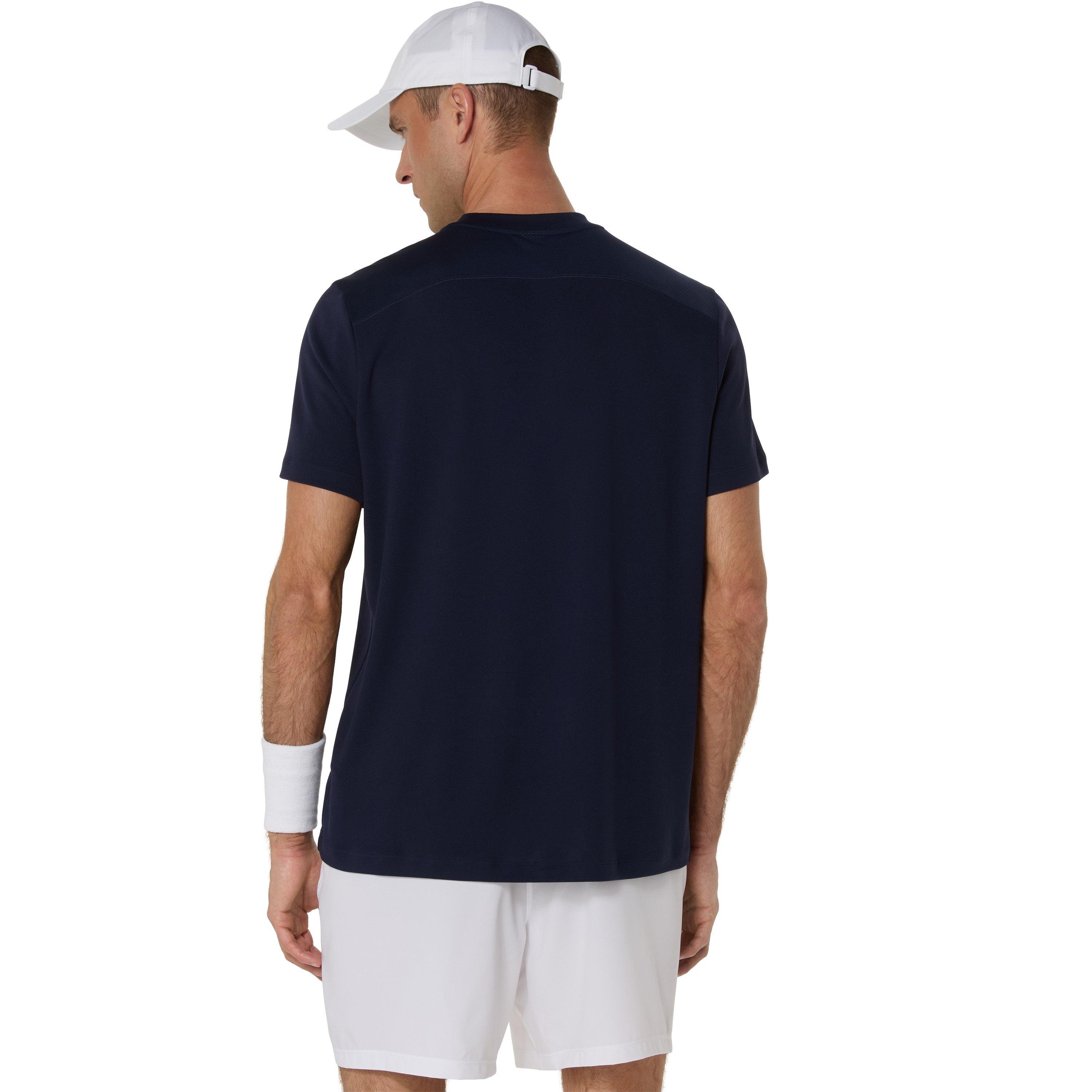 Mitternacht - Asics - Court Short Sleeve Top Mens - 2