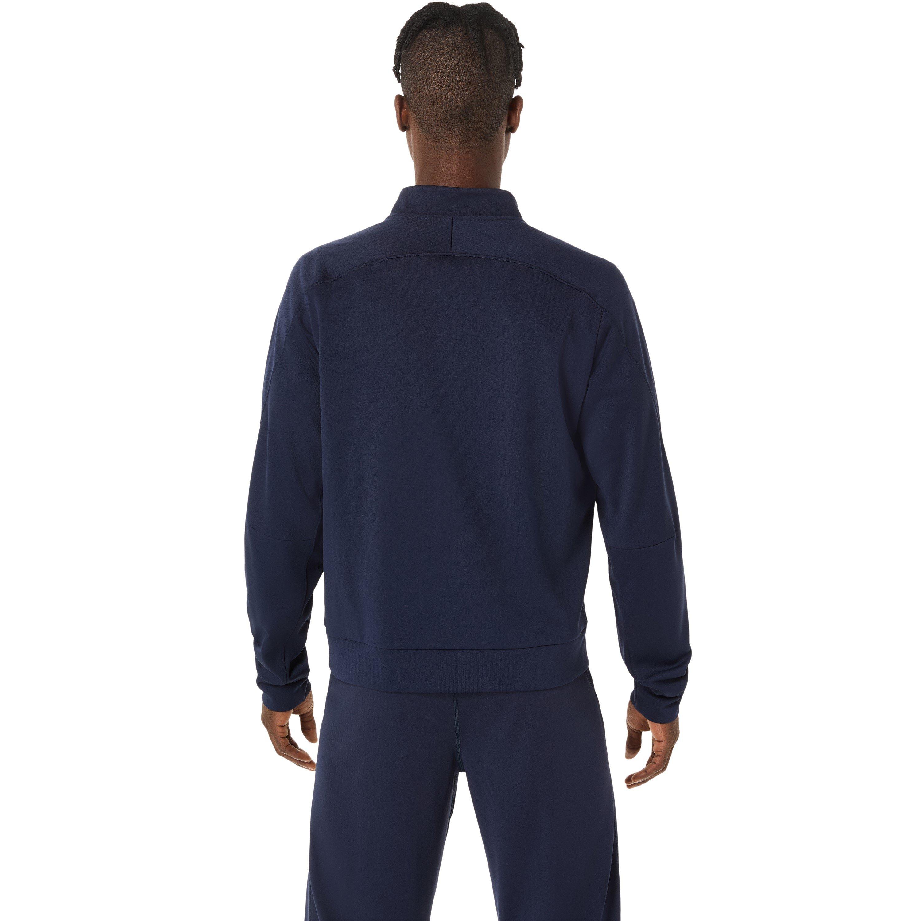 Midnight Blue - Asics - Court Warm-Up Tracksuit Top Mens - 2
