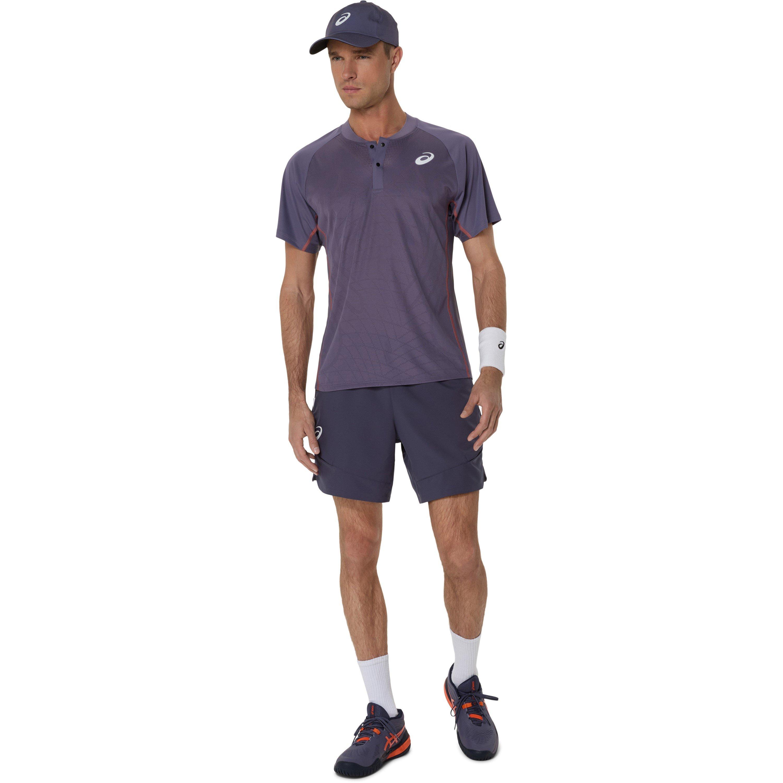 Indigo - Asics - Match Polo T-Shirt Mens - 1