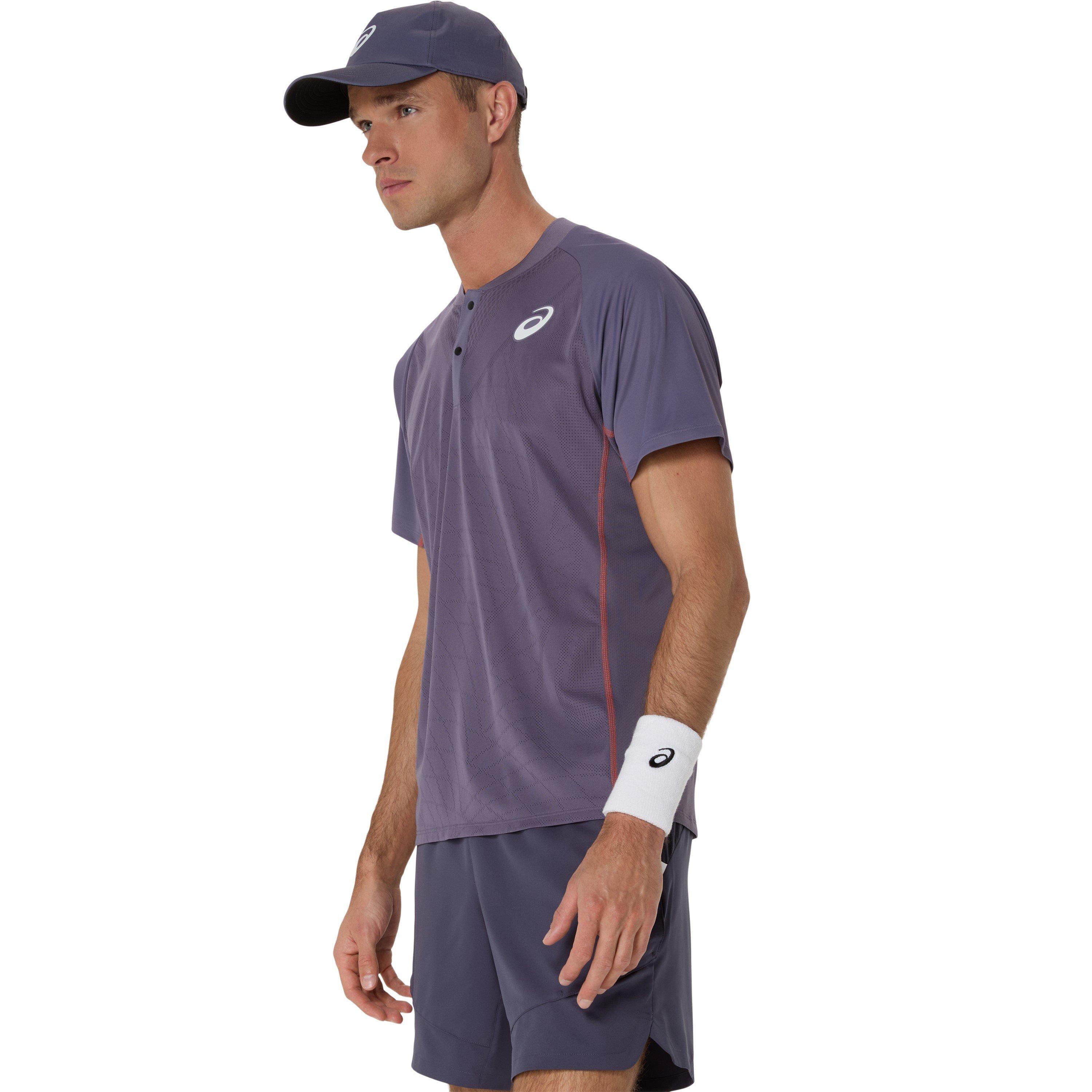 Indigo - Asics - Match Polo T-Shirt Mens - 2