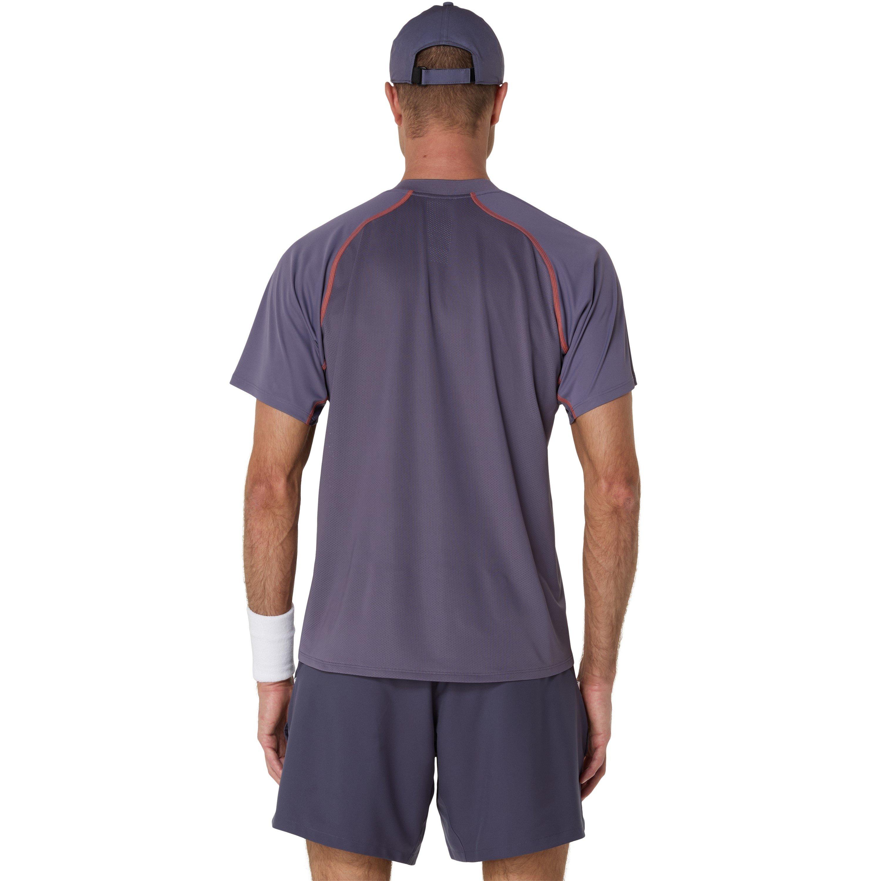 Indigo - Asics - Match Polo T-Shirt Mens - 3