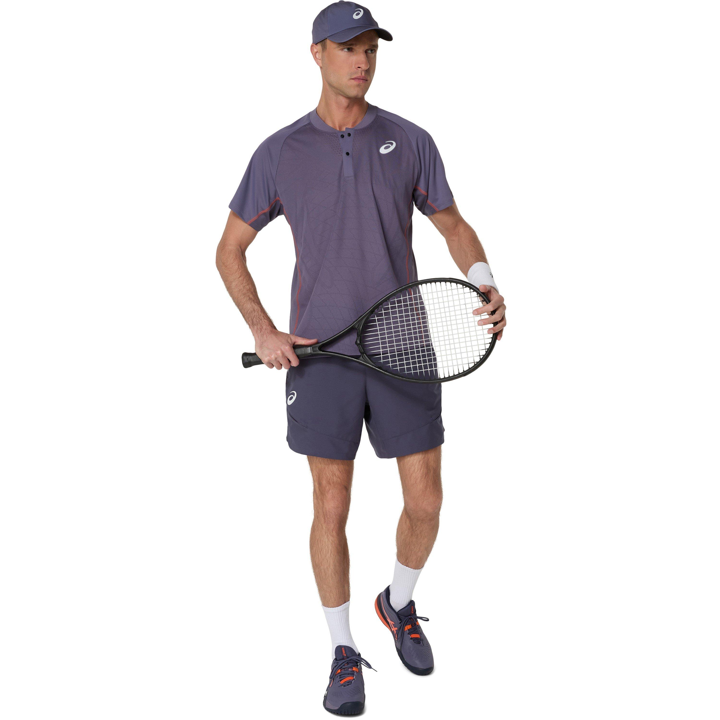 Indigo - Asics - Match Polo T-Shirt Mens - 5