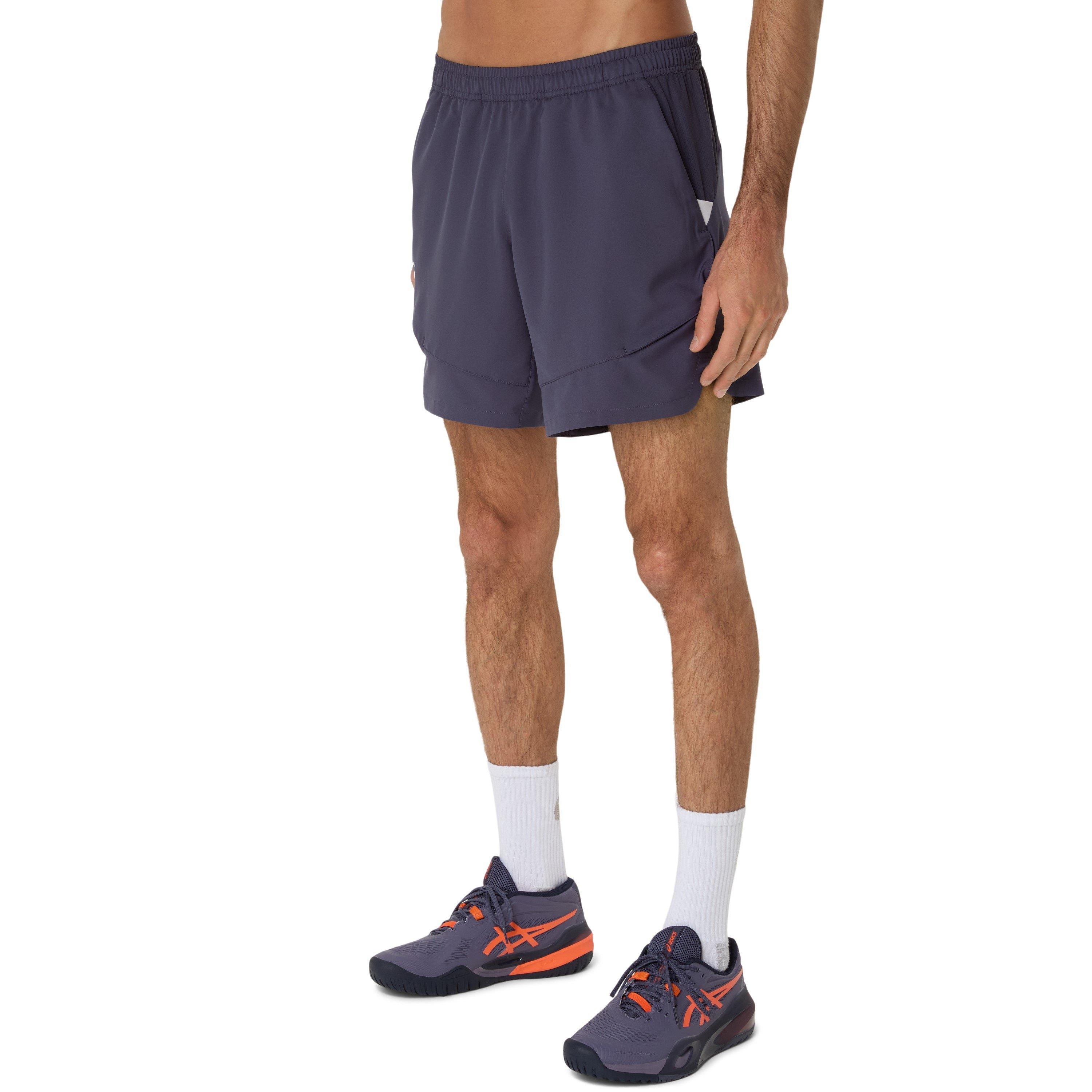 Indigo - Asics - Match 7in Tennis Shorts Mens - 3