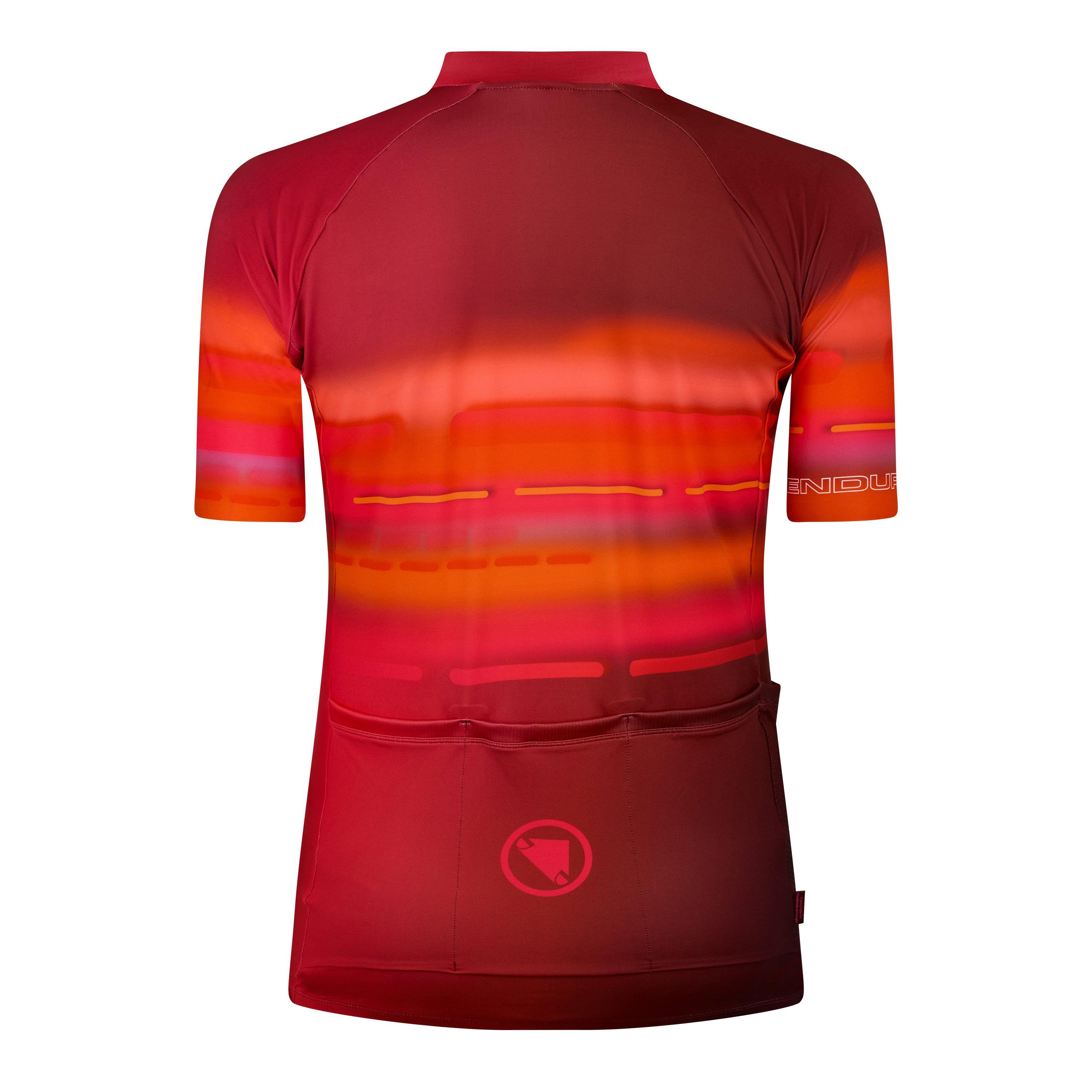 Rot - Endura - Virtual Texture S/S Jersey Ltd - 2