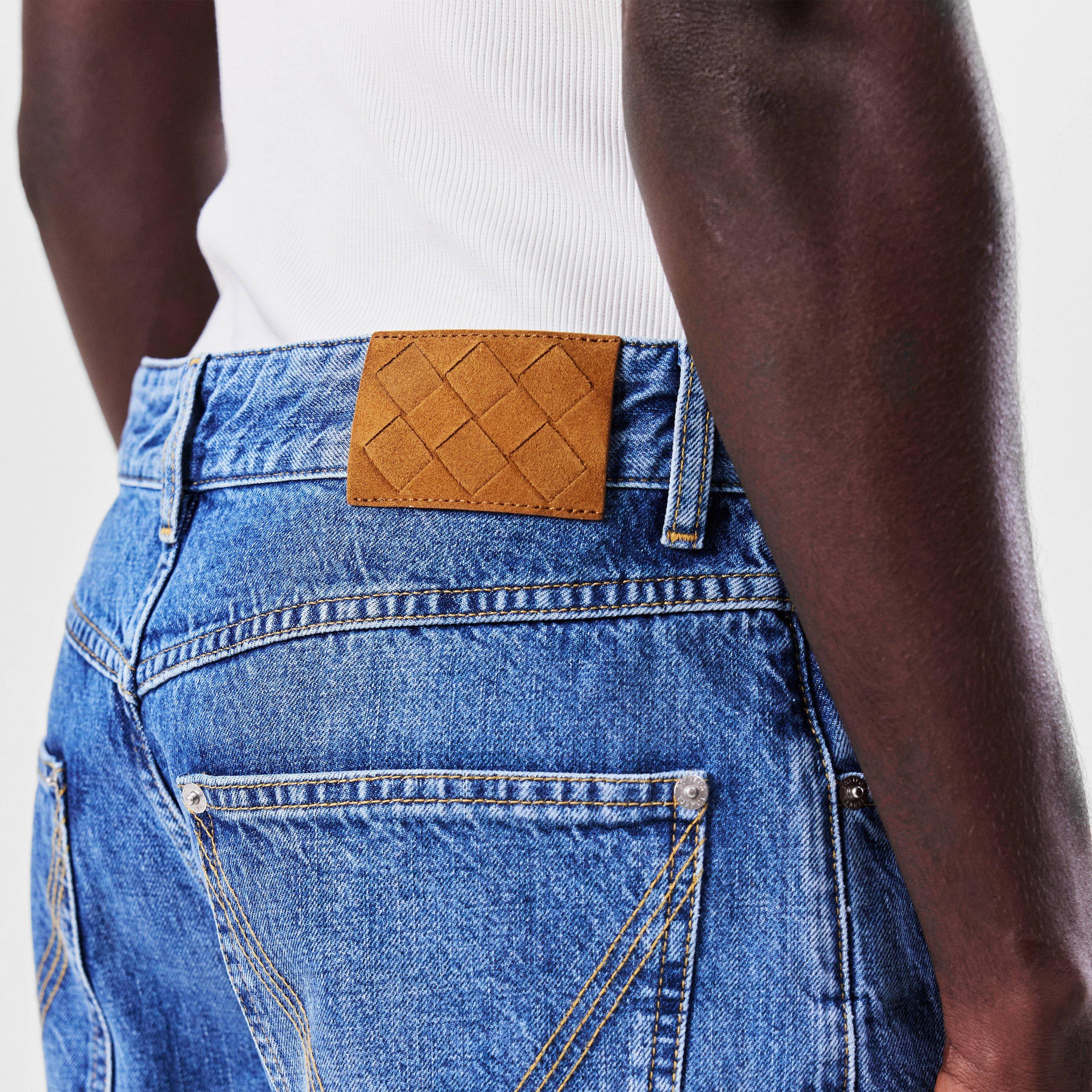 Blue - Bottega Veneta - Men's Vintage Indigo Straight Leg Jeans - 5