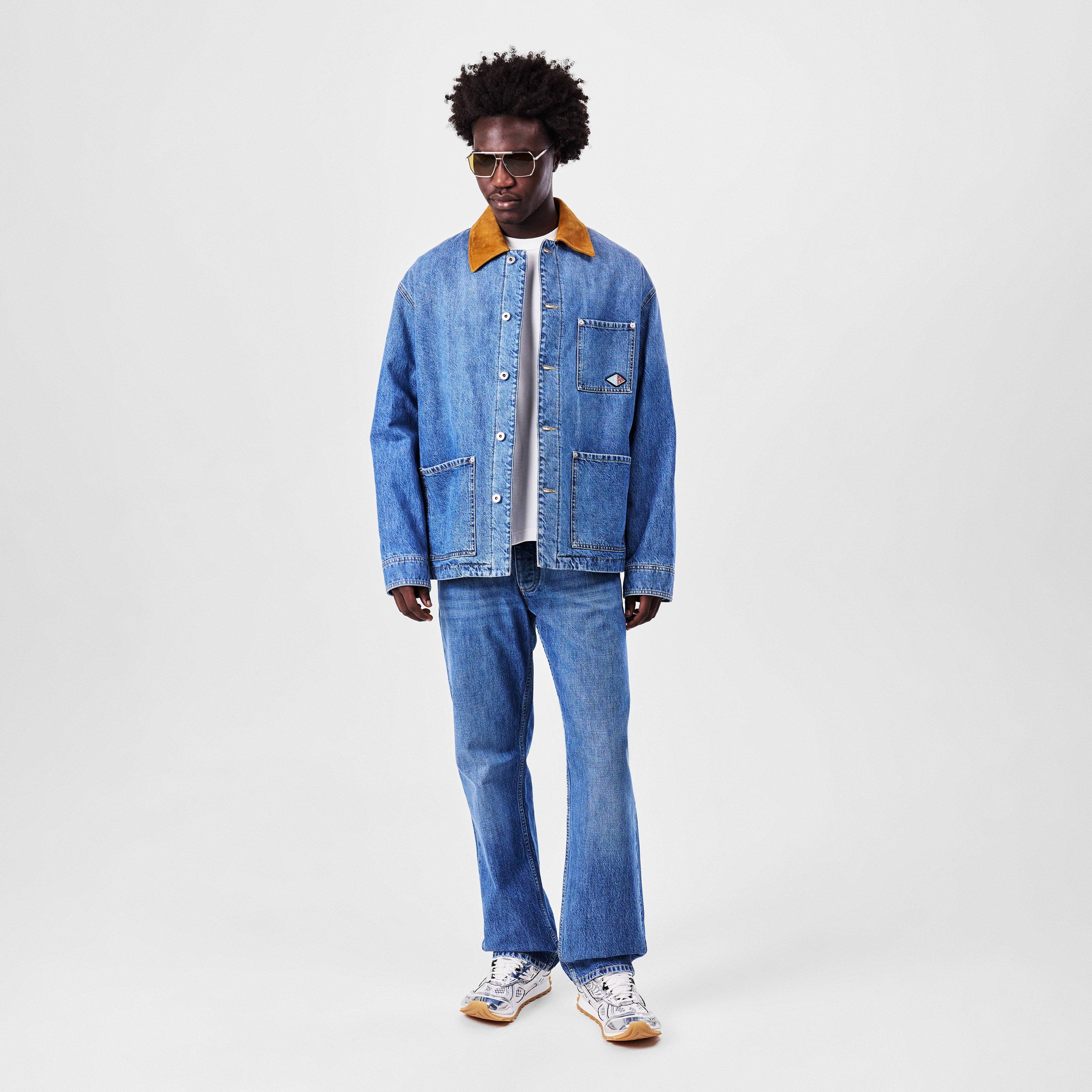 Blue - Bottega Veneta - Men's Vintage Indigo Straight Leg Jeans - 6