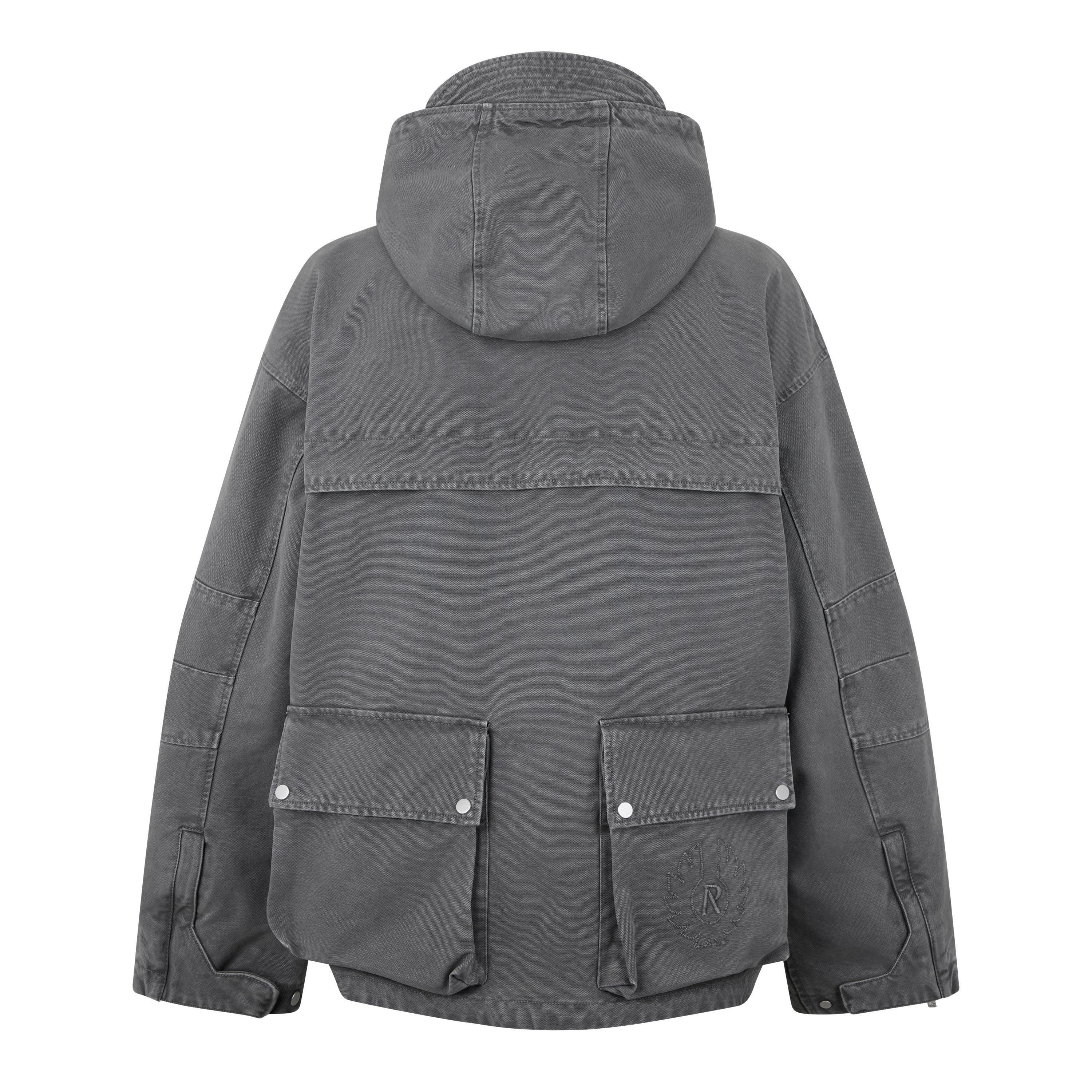 Shadow - Represent - Men's Enduro Cotton Long Sleeve Oversized Fit Field Jacket - 12