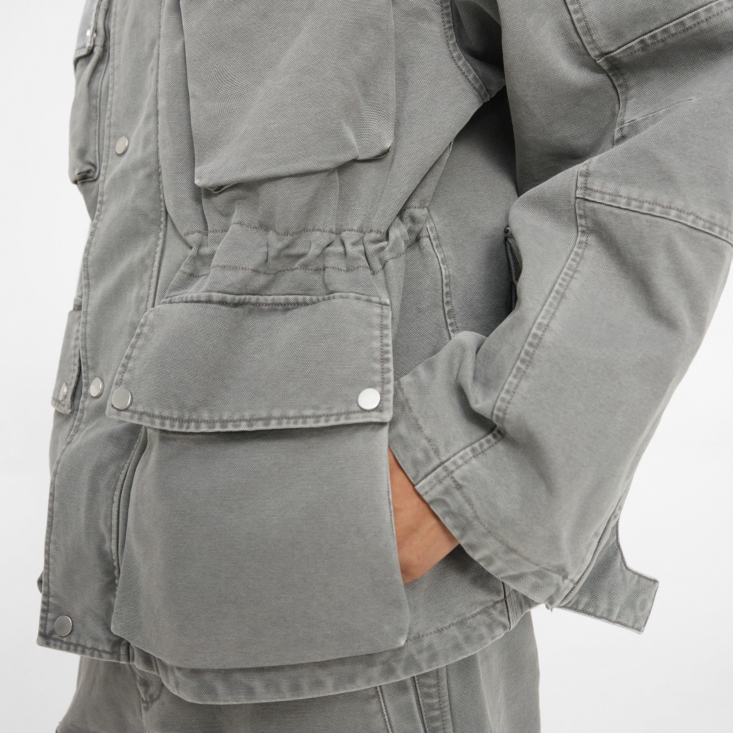 Shadow - Represent - Men's Enduro Cotton Long Sleeve Oversized Fit Field Jacket - 5