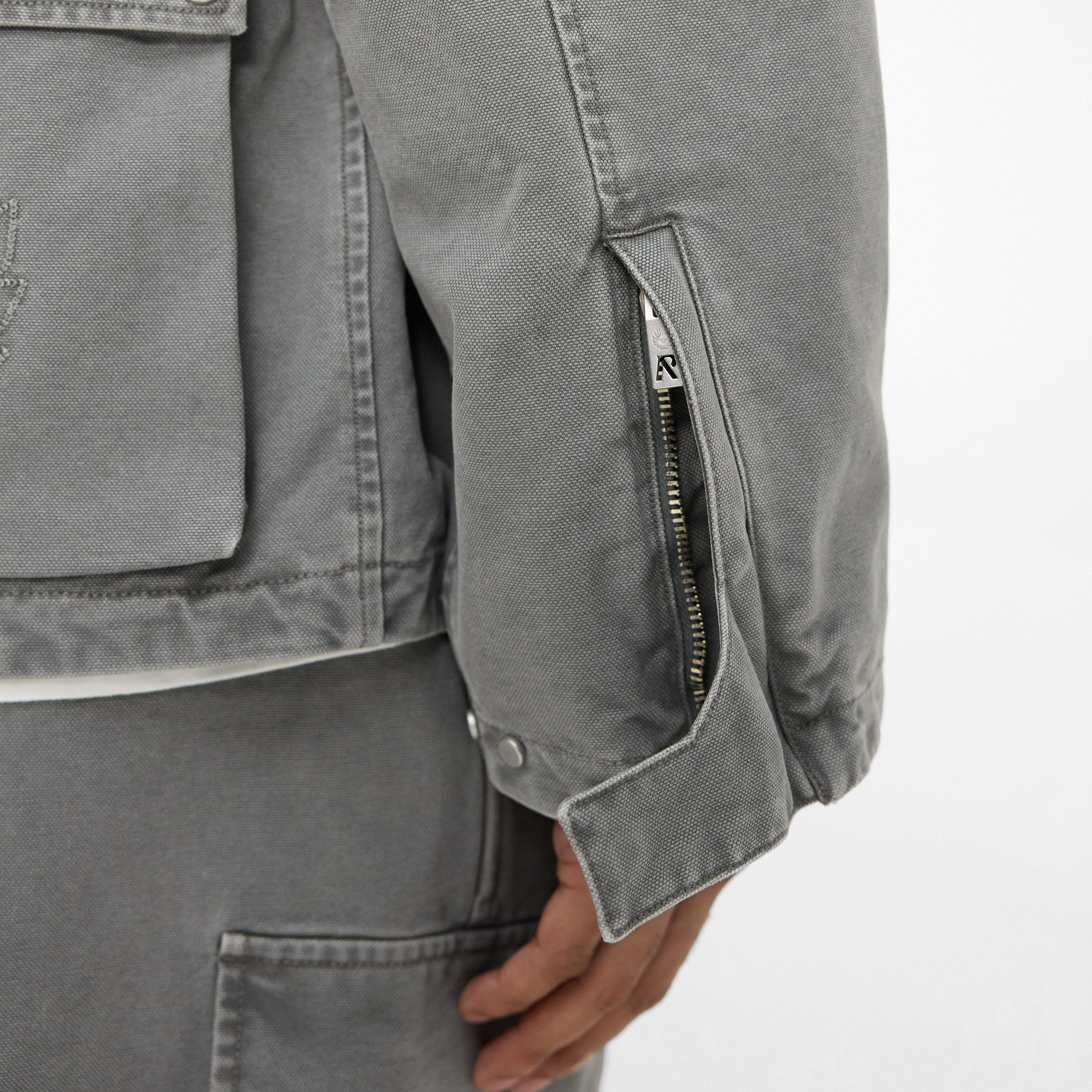 Shadow - Represent - Men's Enduro Cotton Long Sleeve Oversized Fit Field Jacket - 10