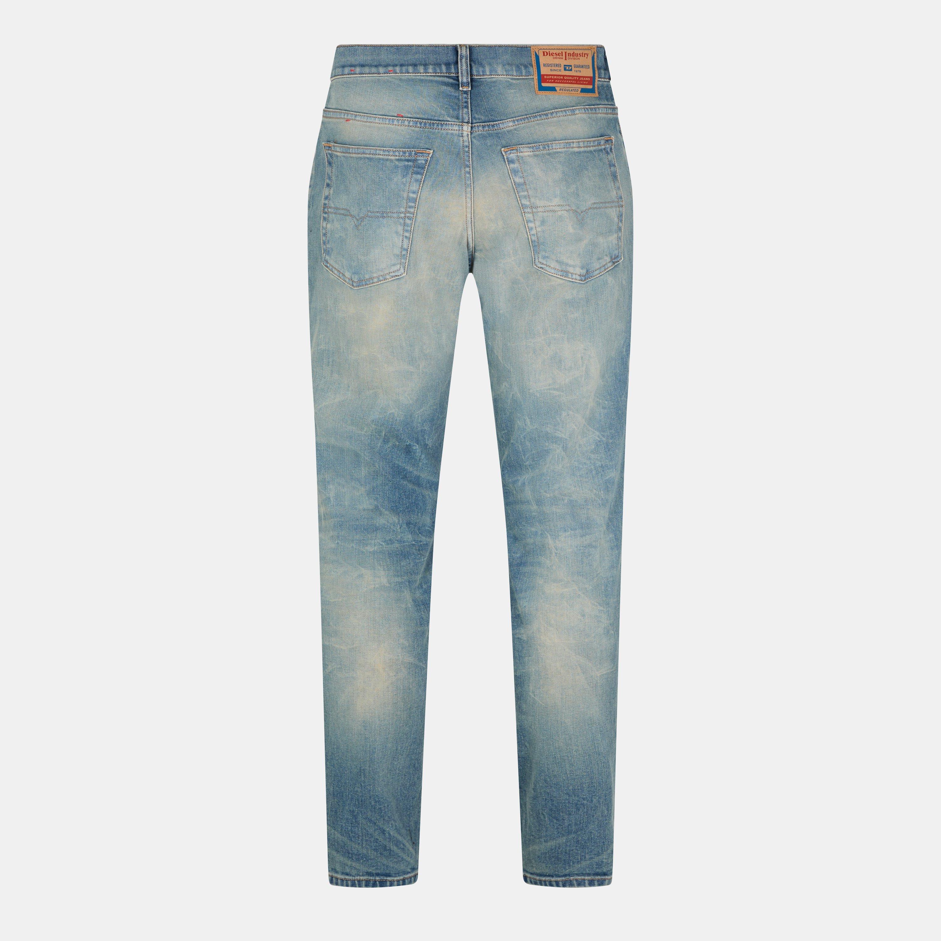 Blue Denim - Diesel - Diesel Jeans Finitive Tapered Jeans - 2