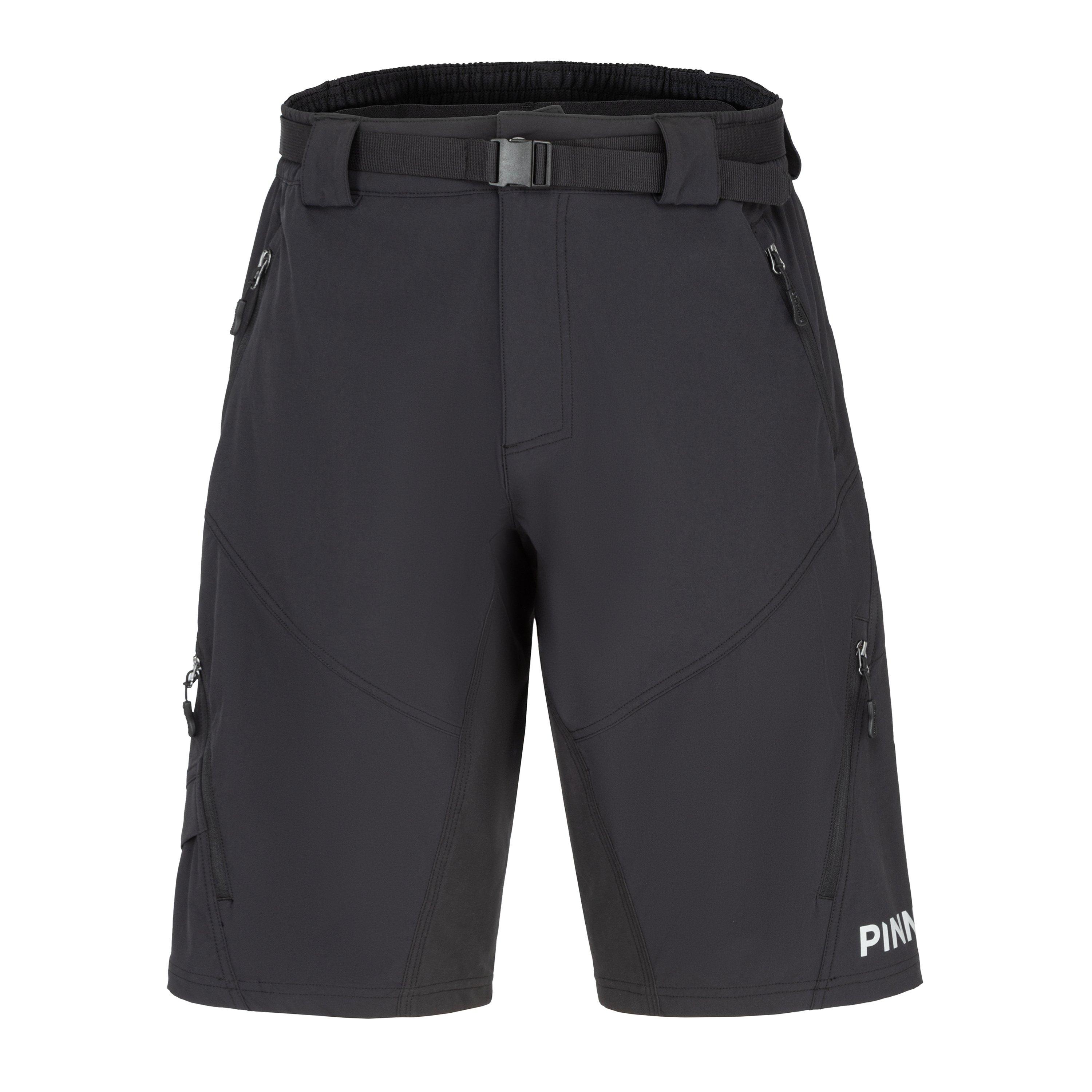 Pinnacle Men's Baggy 2In1 Shorts - Black - Small