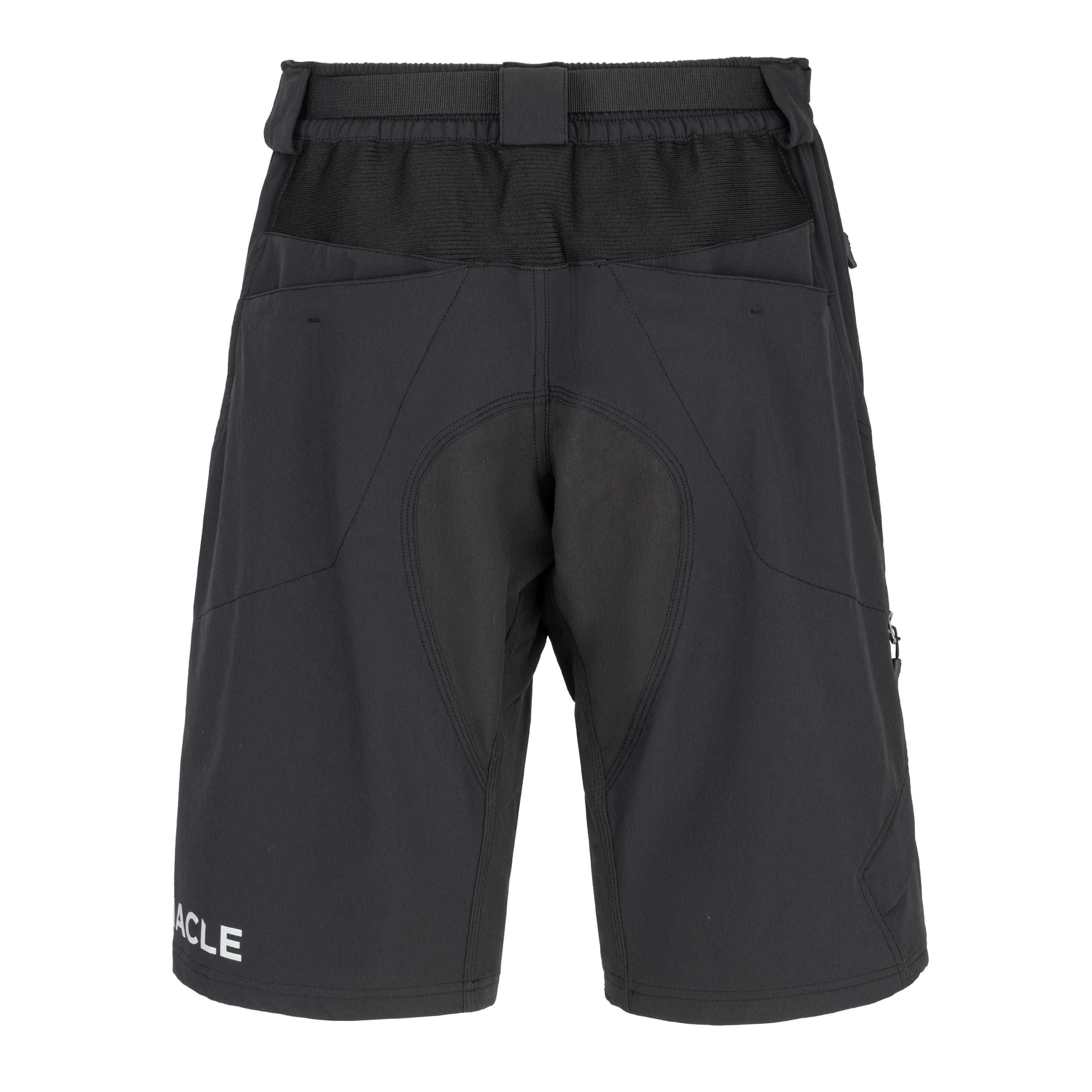 Schwarz - Pinnacle - Baggy 2in1 Shorts Men - 2