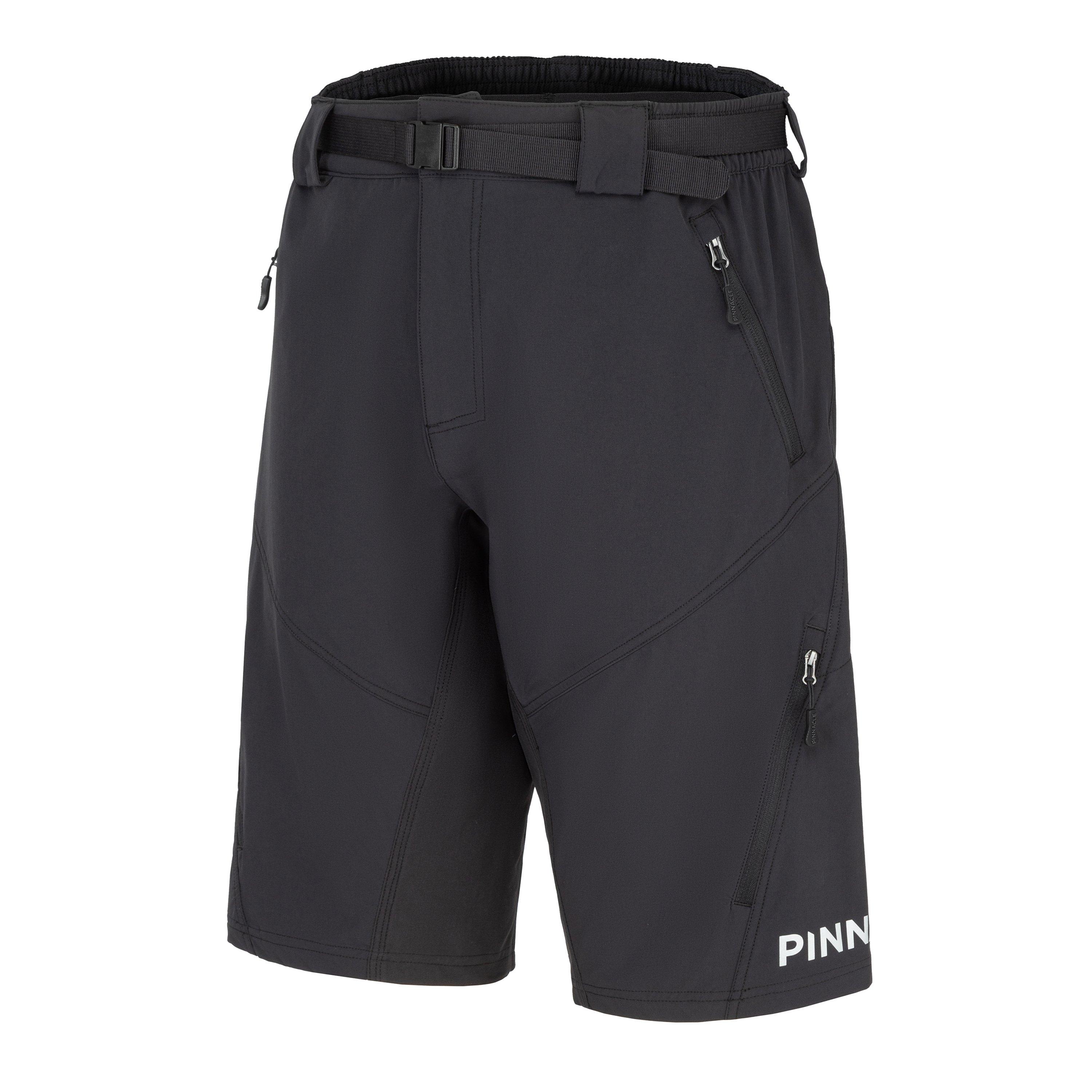 Schwarz - Pinnacle - Baggy 2in1 Shorts Men - 4