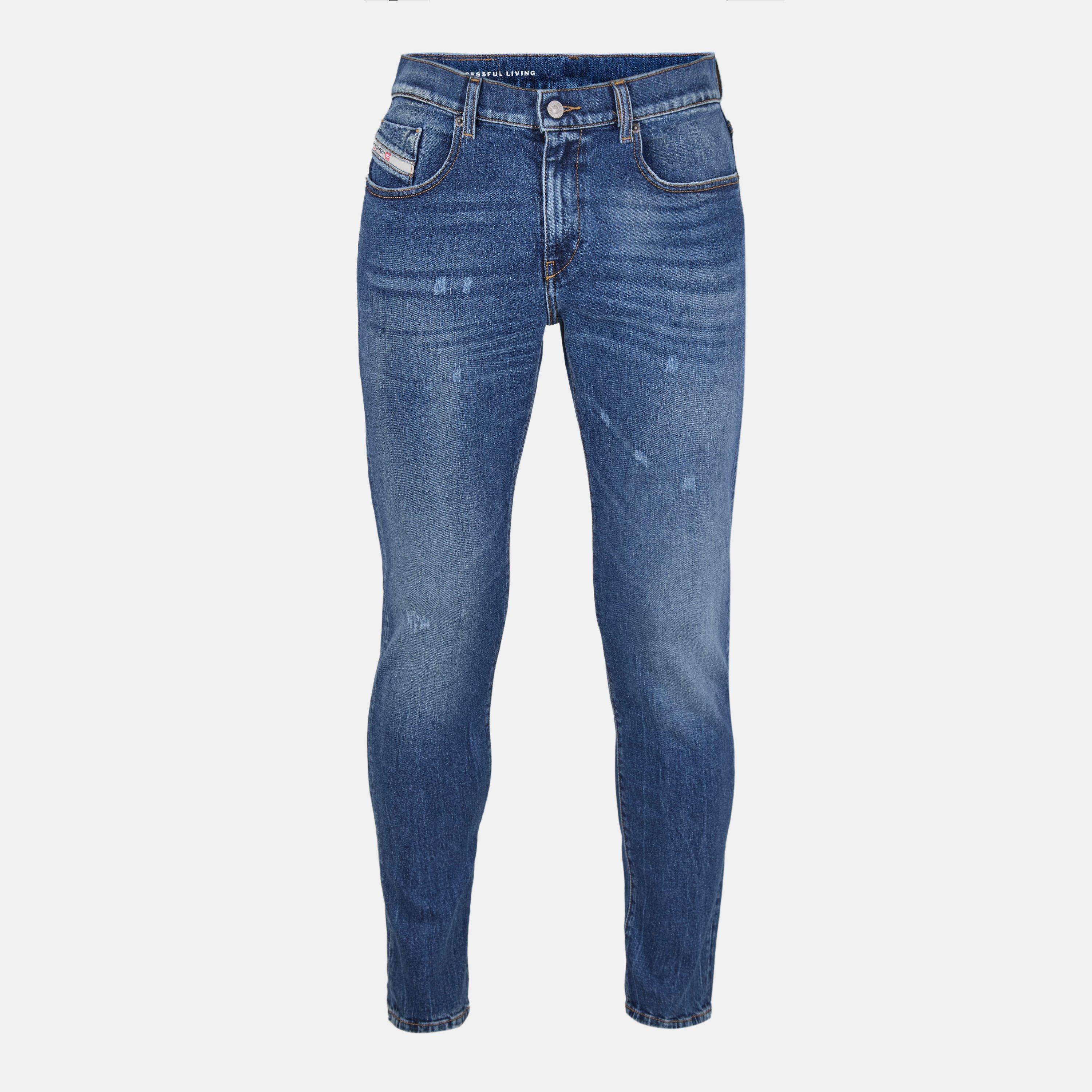 Diesel Men's 2019 D-Strukt - Blue Denim - 28W R