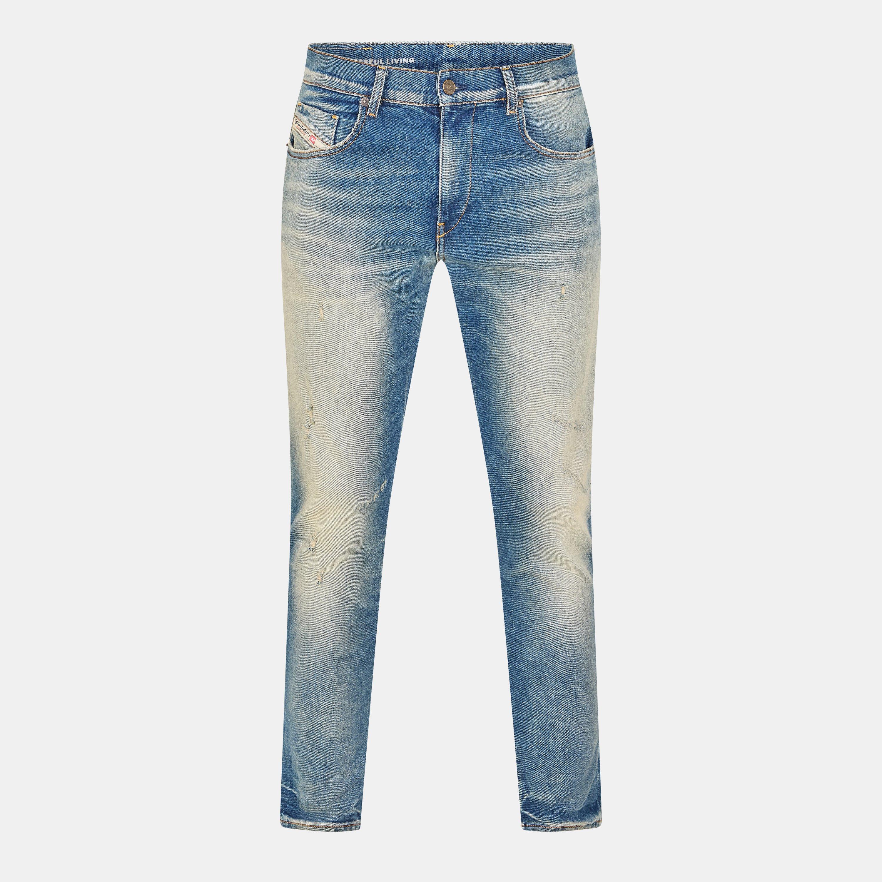 Diesel Men's 2019 D-Strukt - Blue Denim - 28W R