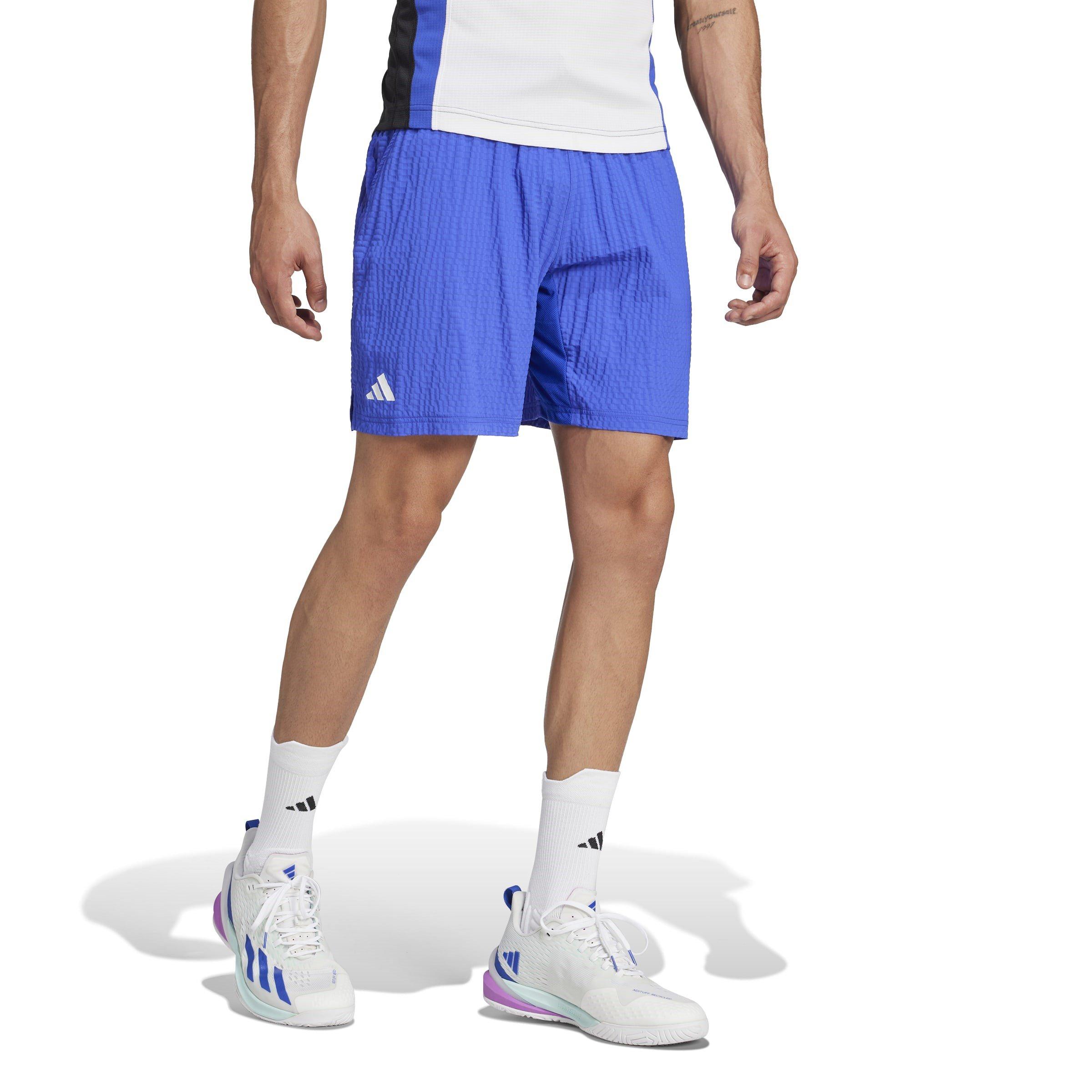 LUCBLU - adidas - Tennis Pro 7-inch Seersucker Shorts Mens - 2