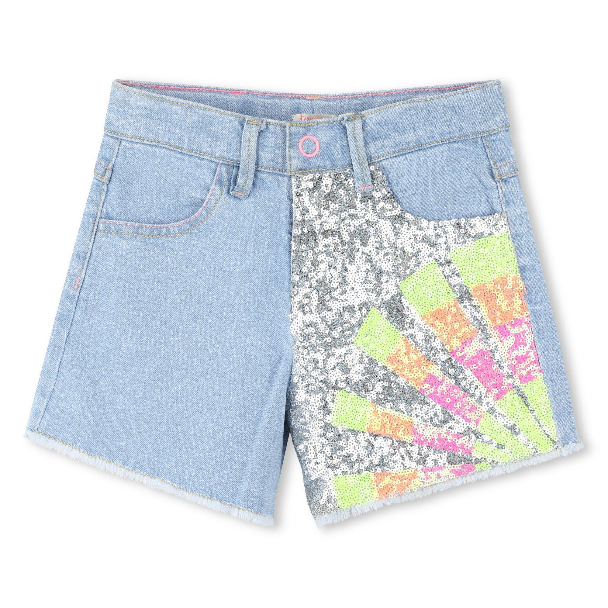 Billieblush Kids' Denim Shorts - Bleach Z18 - Size 4Y