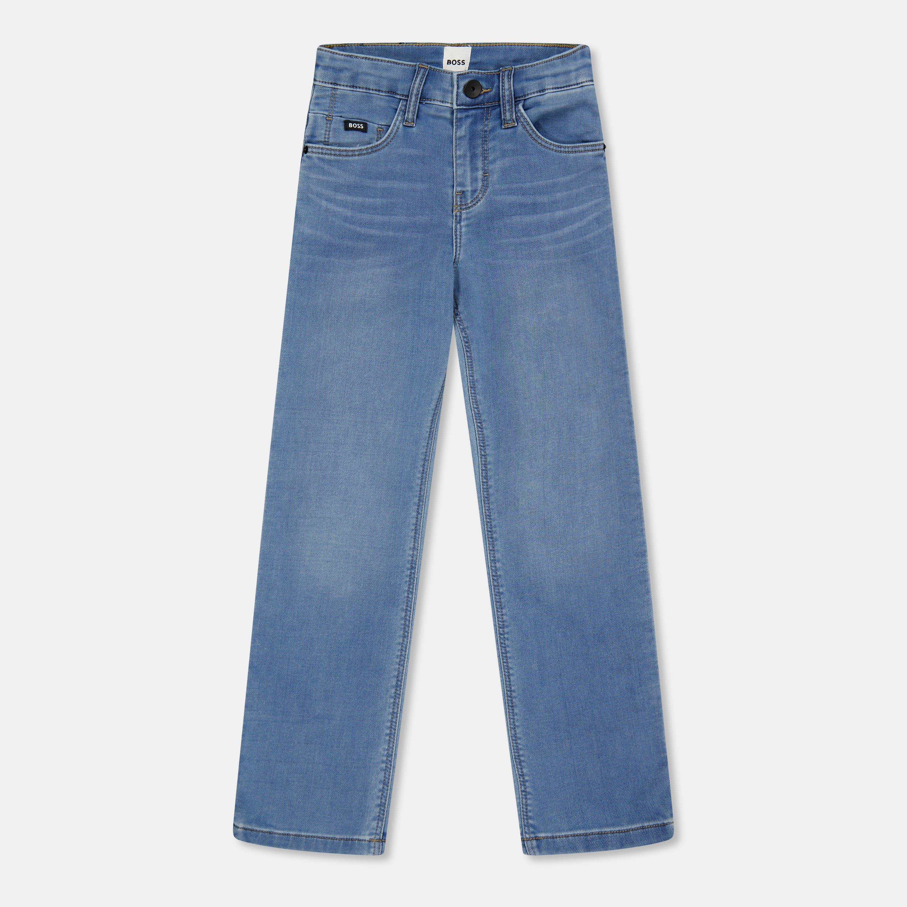 Stone Pulv Z07 - Boss - Kids' Durable Denim Straight Leg Jeans - 1