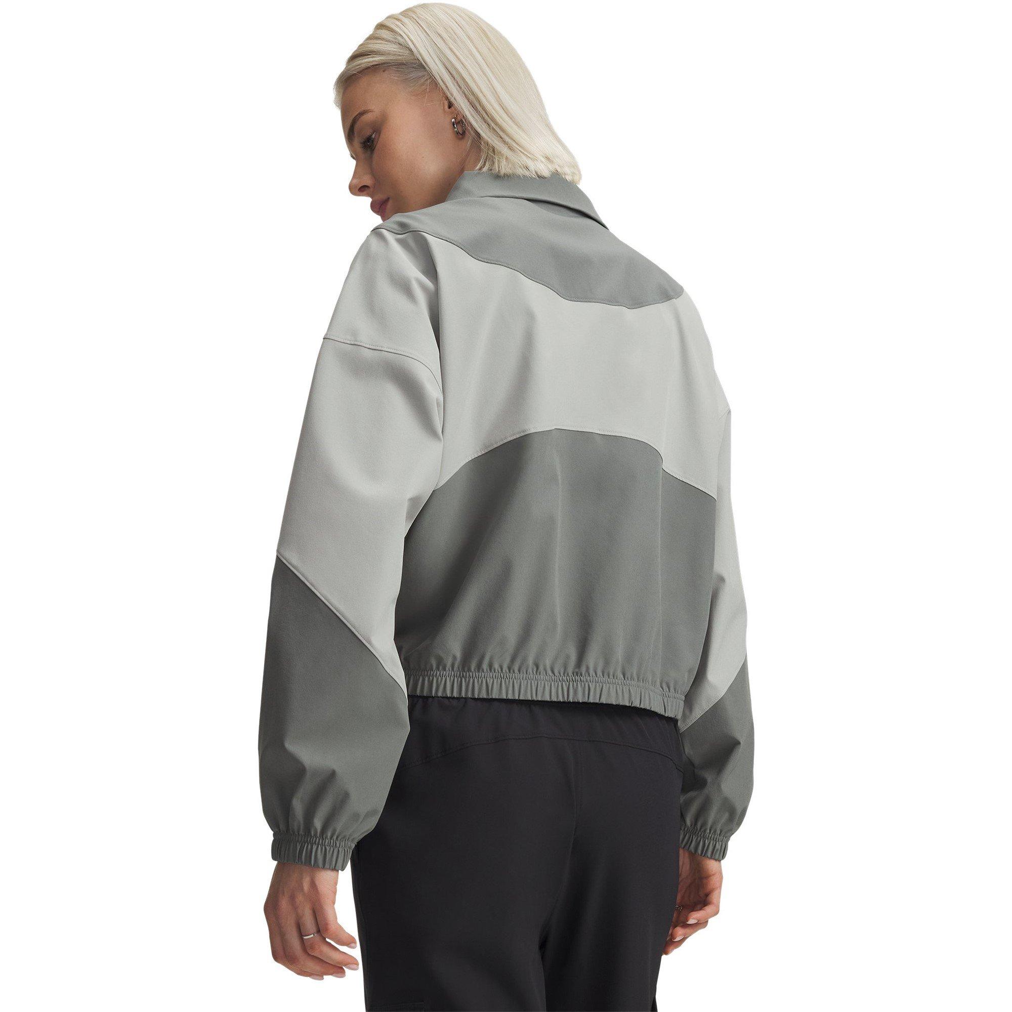 Gren/Titan/Whit - Under Armour - Rival Woven Long-Sleeve T-Shirt - 2