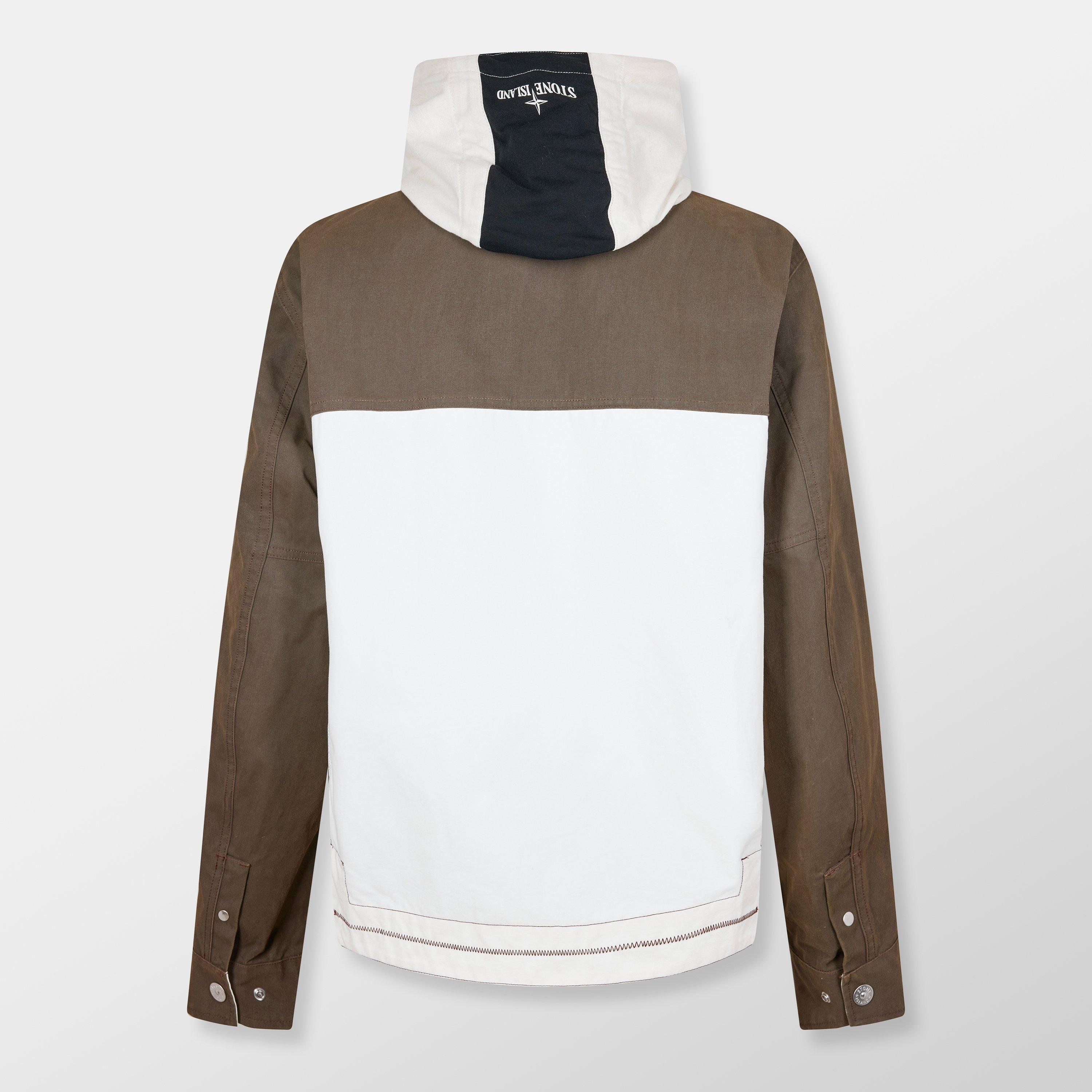 Verde V0054 - Stone Island - Men's Military Cotton Long Sleeve Field Jacket - 2