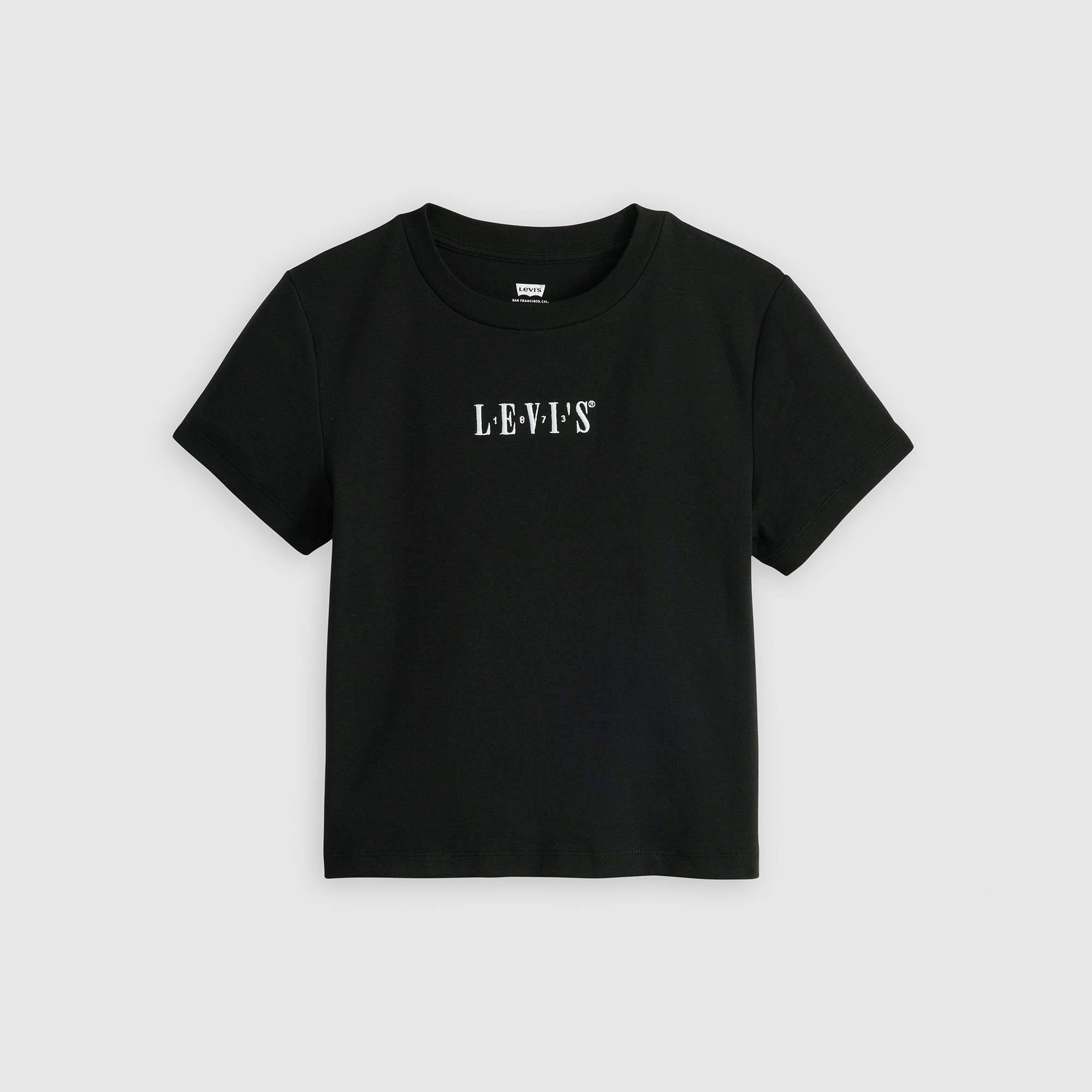 Black - Levis - Women's Essential Sporty Crop Top - 5