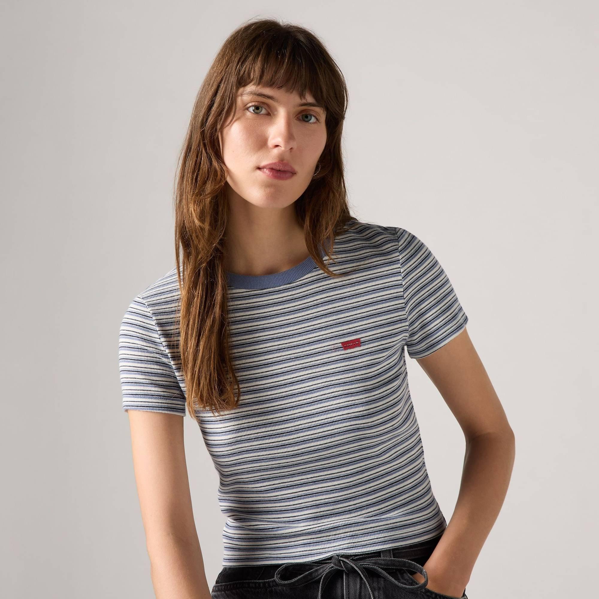 Cloud Dancer - Levis - Women's Essential Sporty White Cropped Crop Top - 3