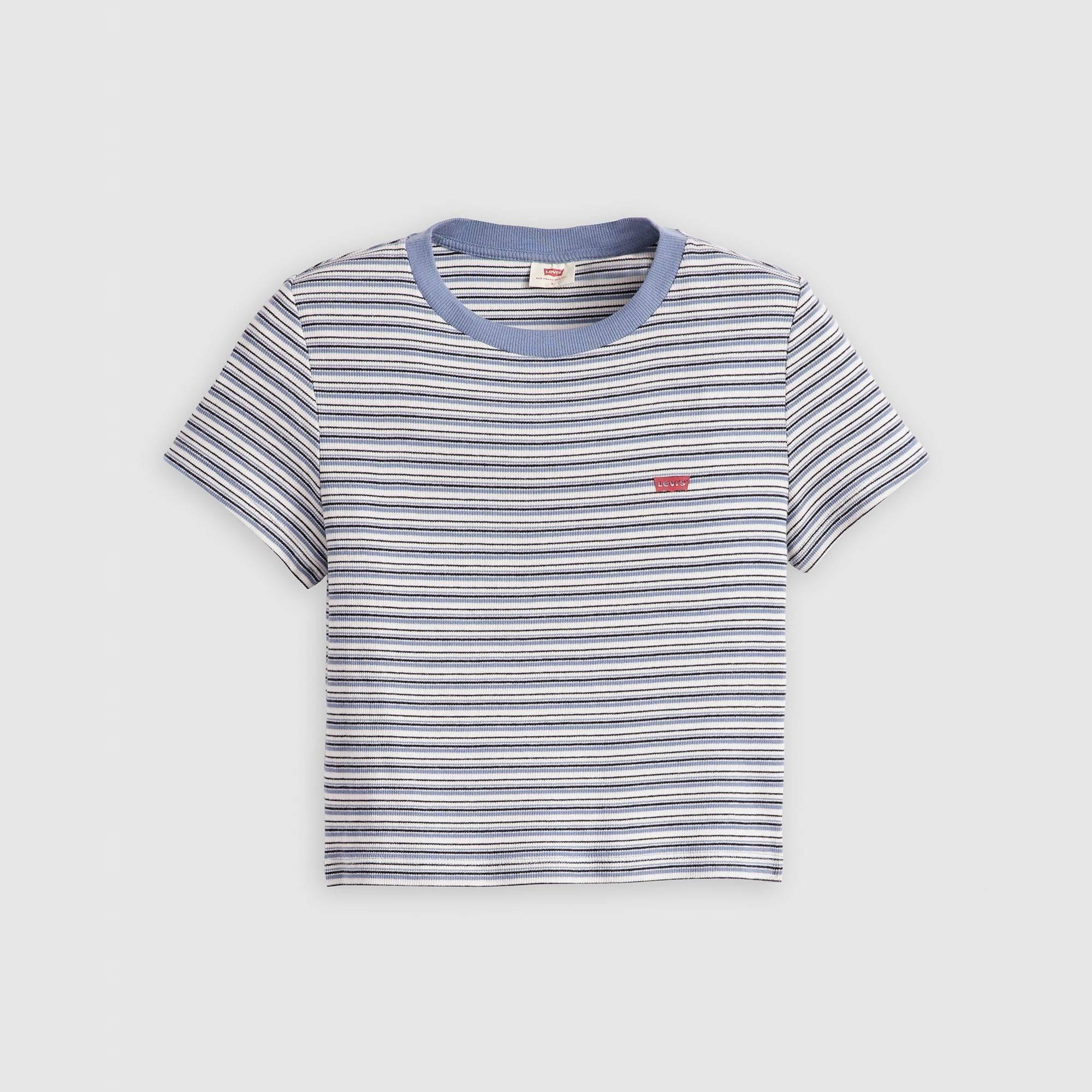 Cloud Dancer - Levis - Women's Essential Sporty White Cropped Crop Top - 5