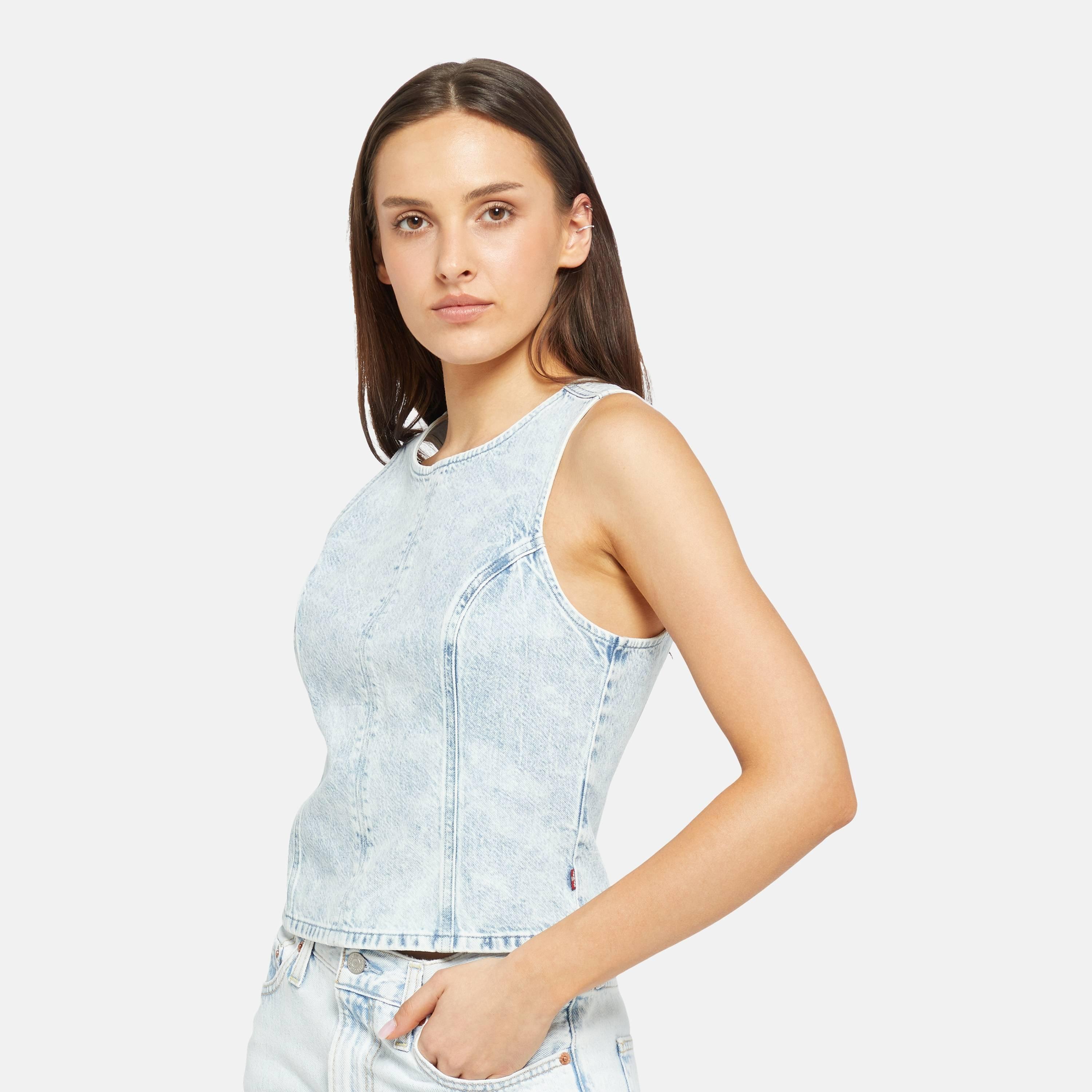 Healing Waters - Levis - Women's Topanga Denim Tank Vest - 1