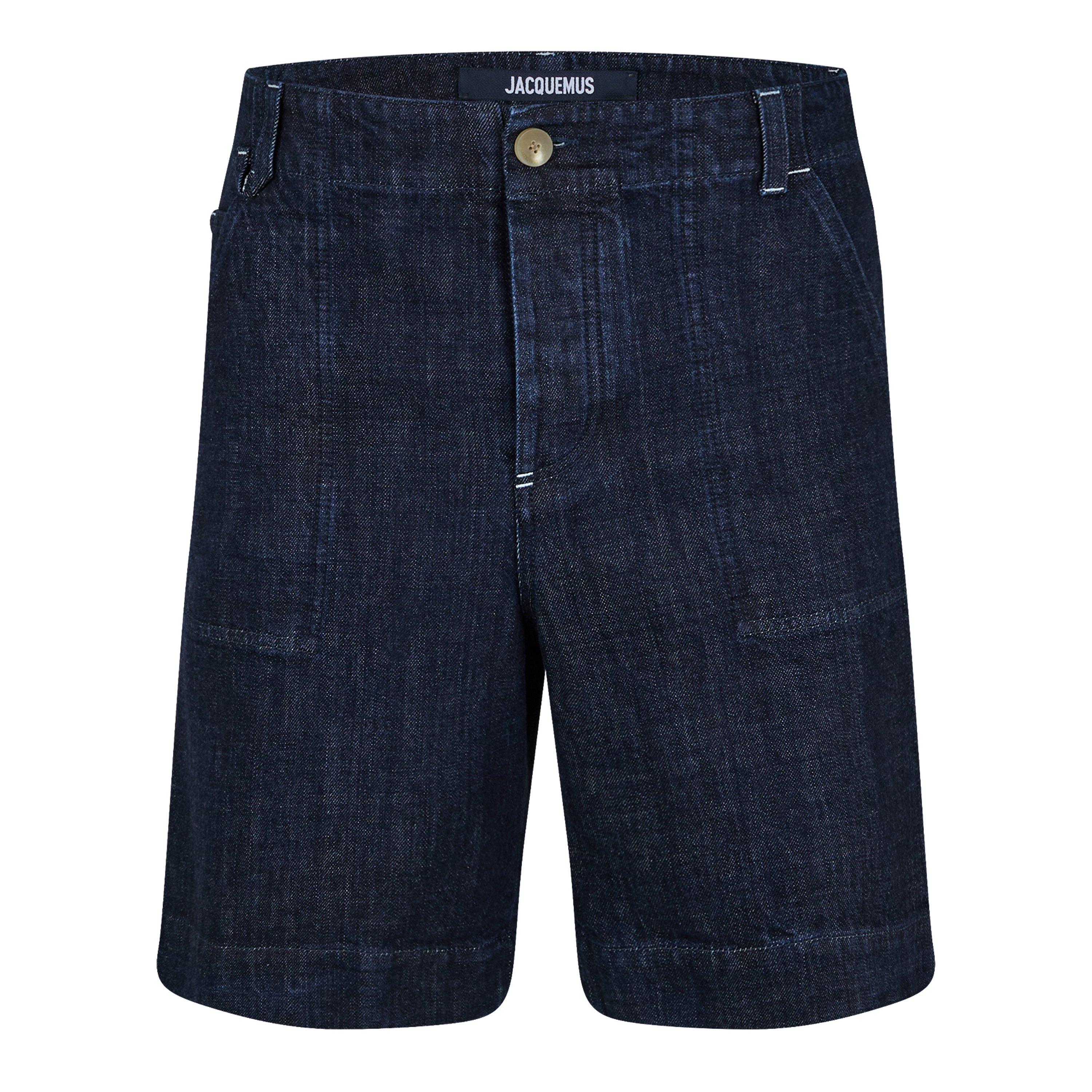 Dark Navy - Jacquemus - Le Short De-Nimes Shorts - 5