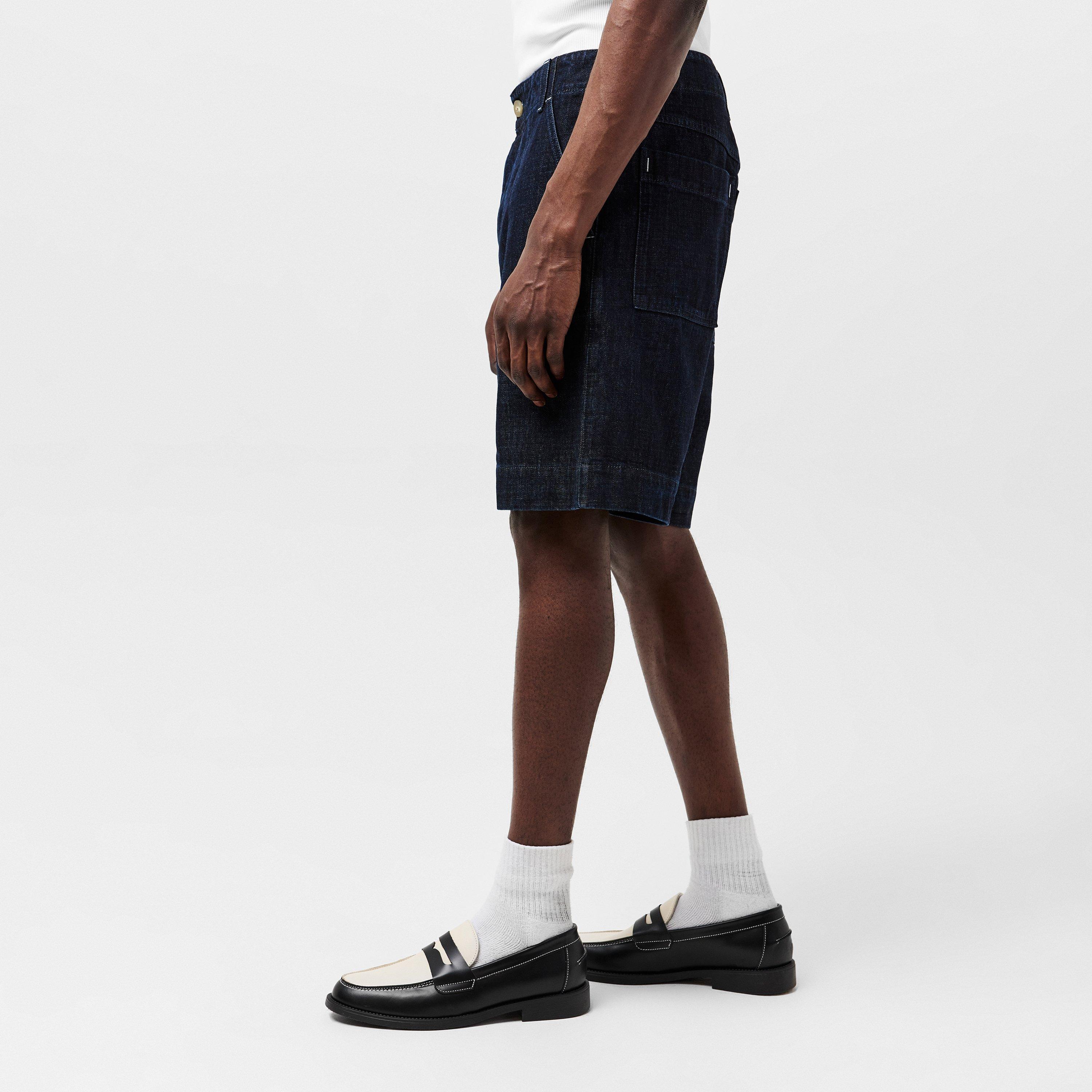 Dark Navy - Jacquemus - Le Short De-Nimes Shorts - 5