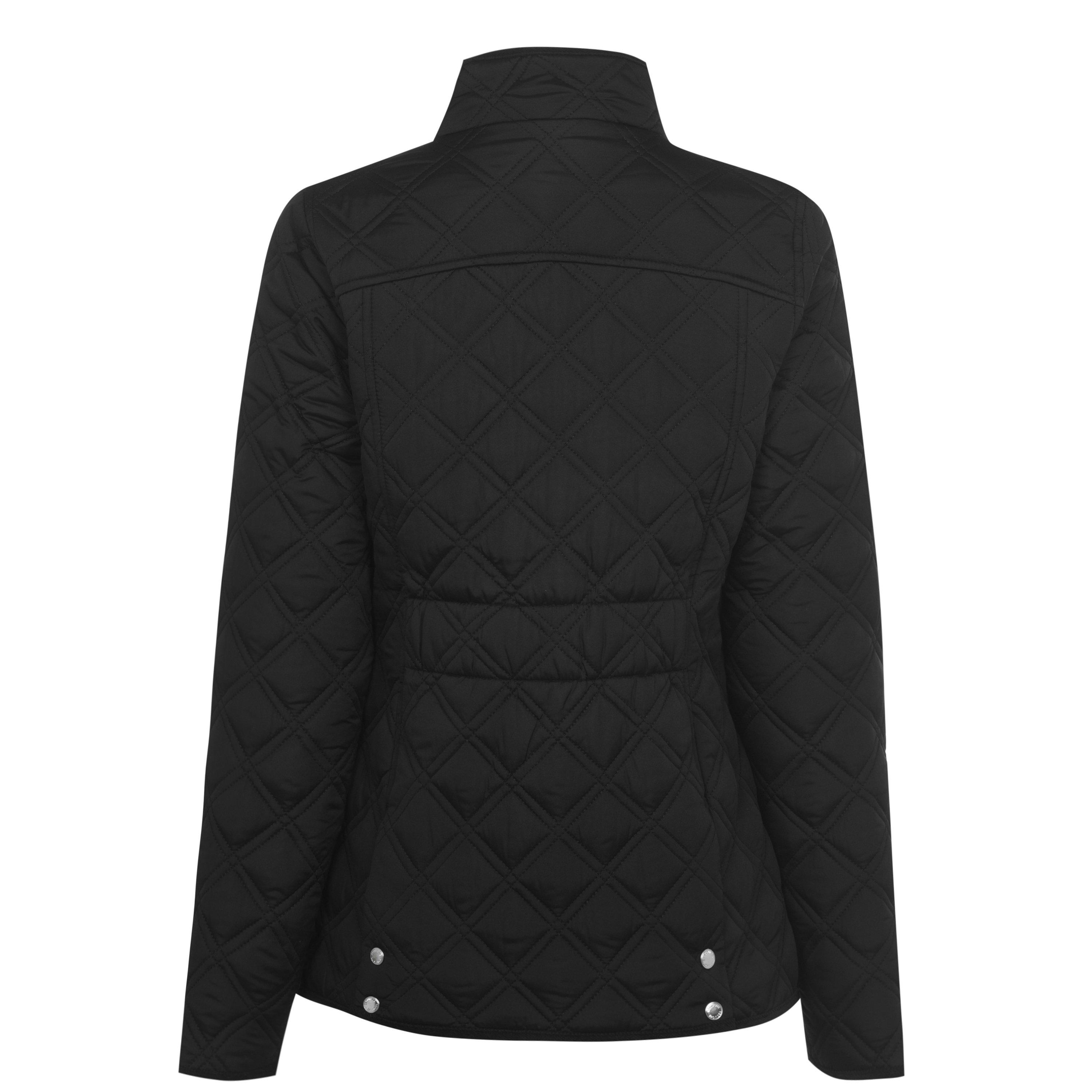 Sort - Requisite - Essential Quilted Long Sleeve Equestrian Jacket - 6