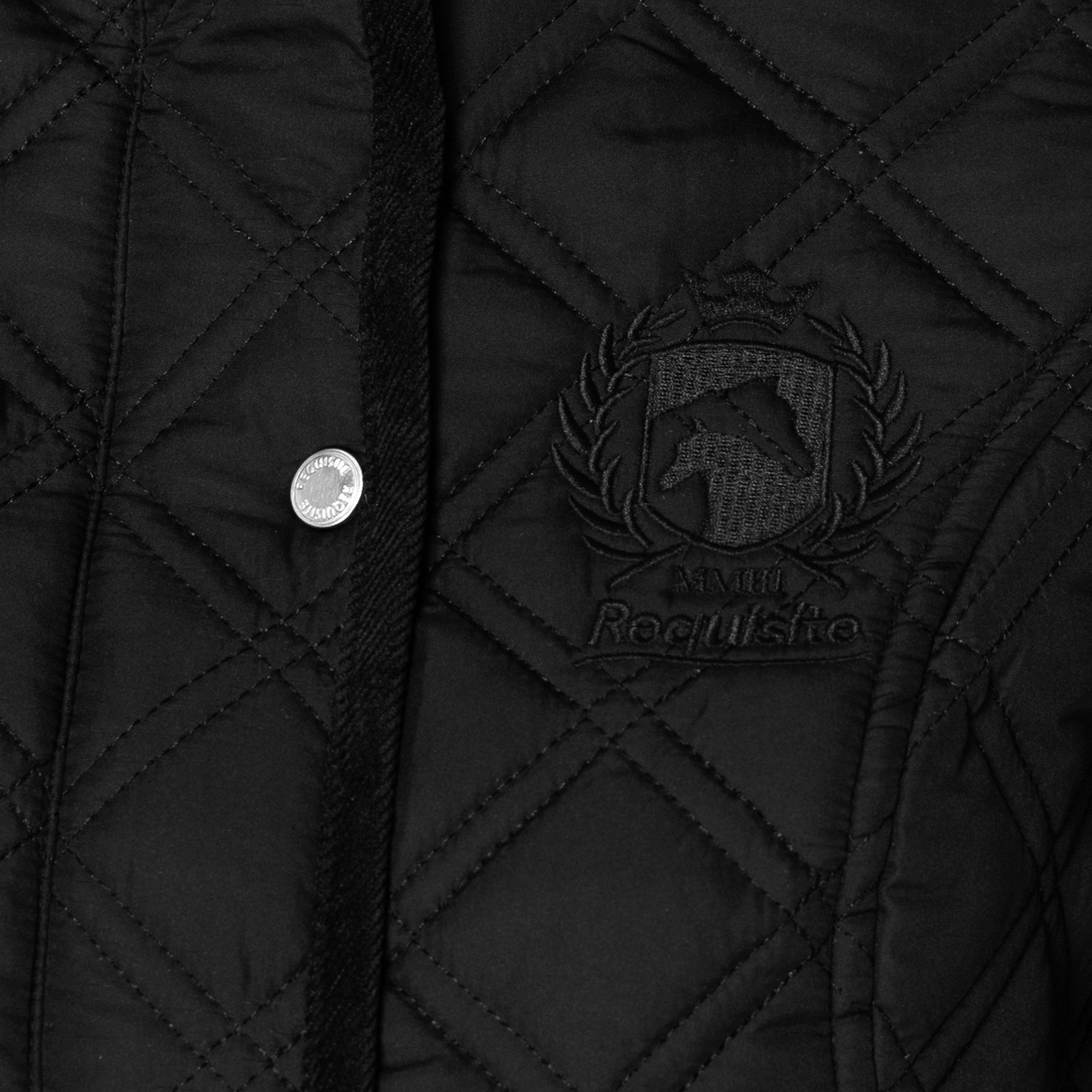 Sort - Requisite - Essential Quilted Long Sleeve Equestrian Jacket - 4