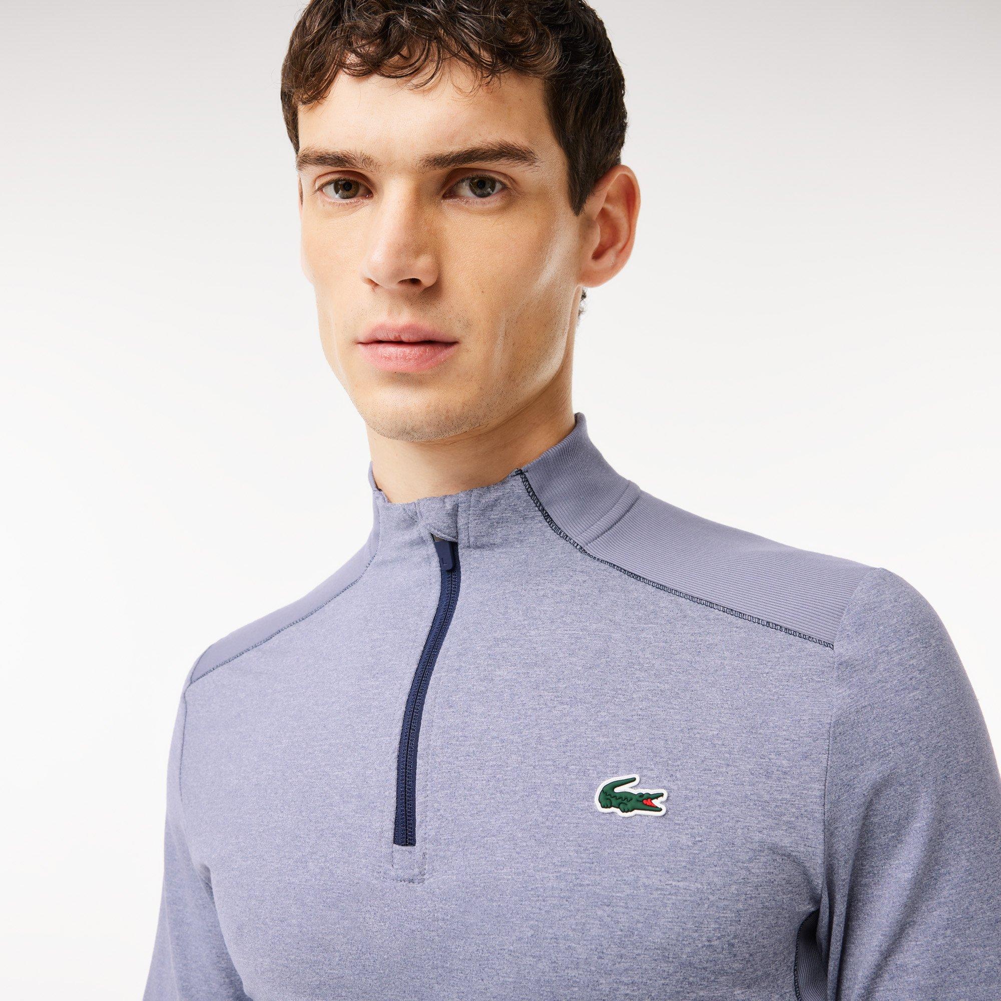 Heather Metal - Lacoste - Men's Ultra Dry Performance Tracksuit Top - 4