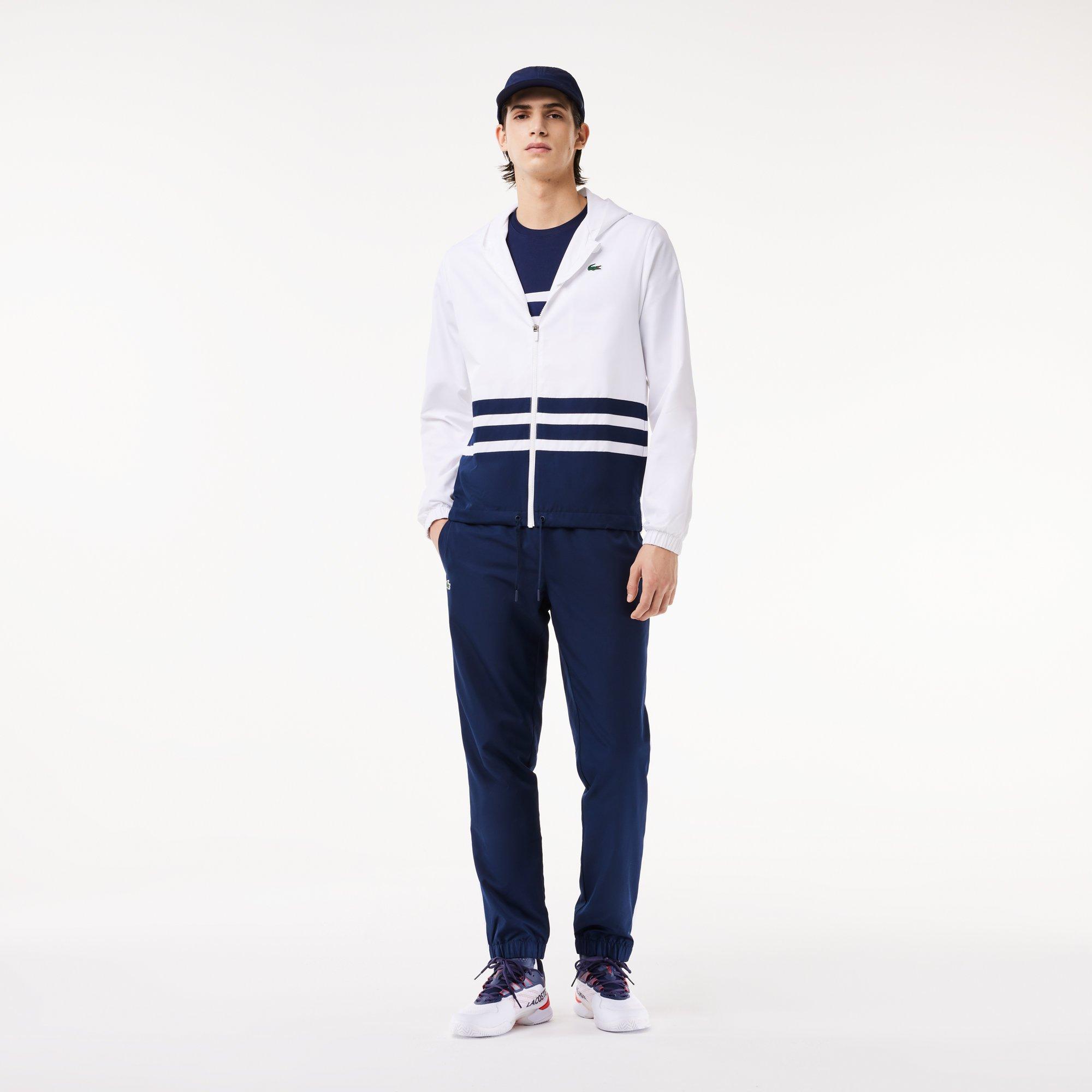 White/Navy Blue - Lacoste - Tennis Tracksuit - 1