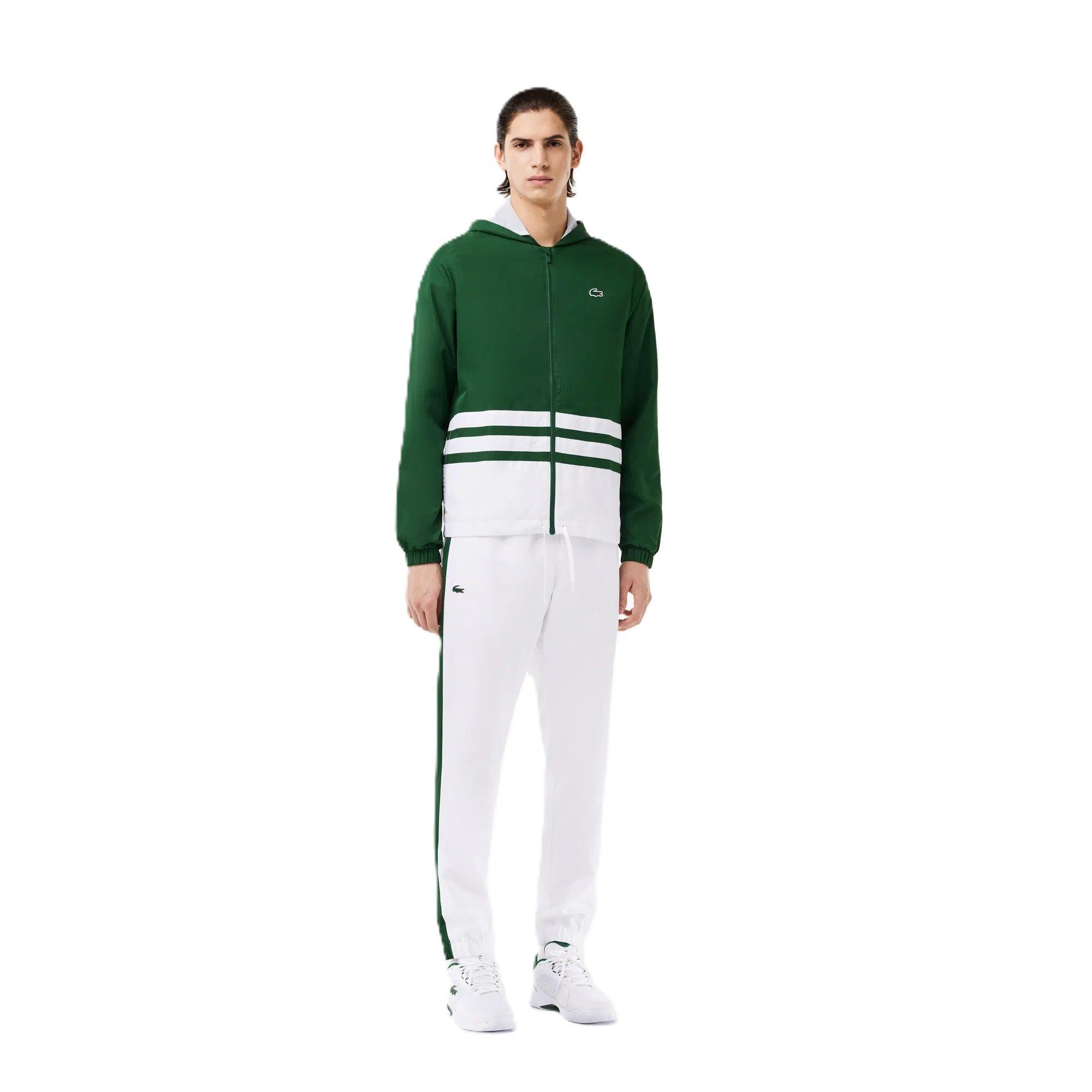 Lacoste Men's Tennis Tracksuit - Green/White - 4XL