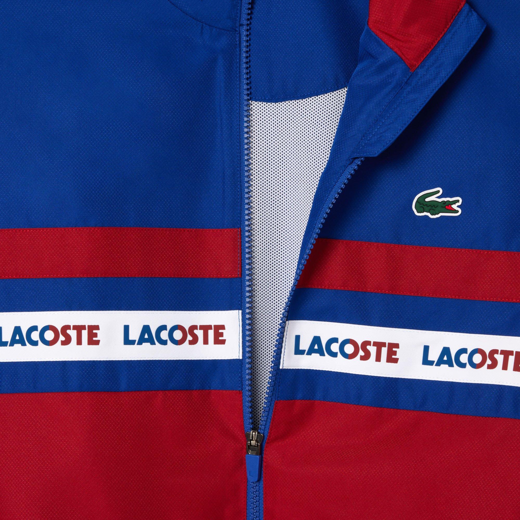 Capitano/Ora - Lacoste - Men's Logo Stripe Performance Tracksuit - 10