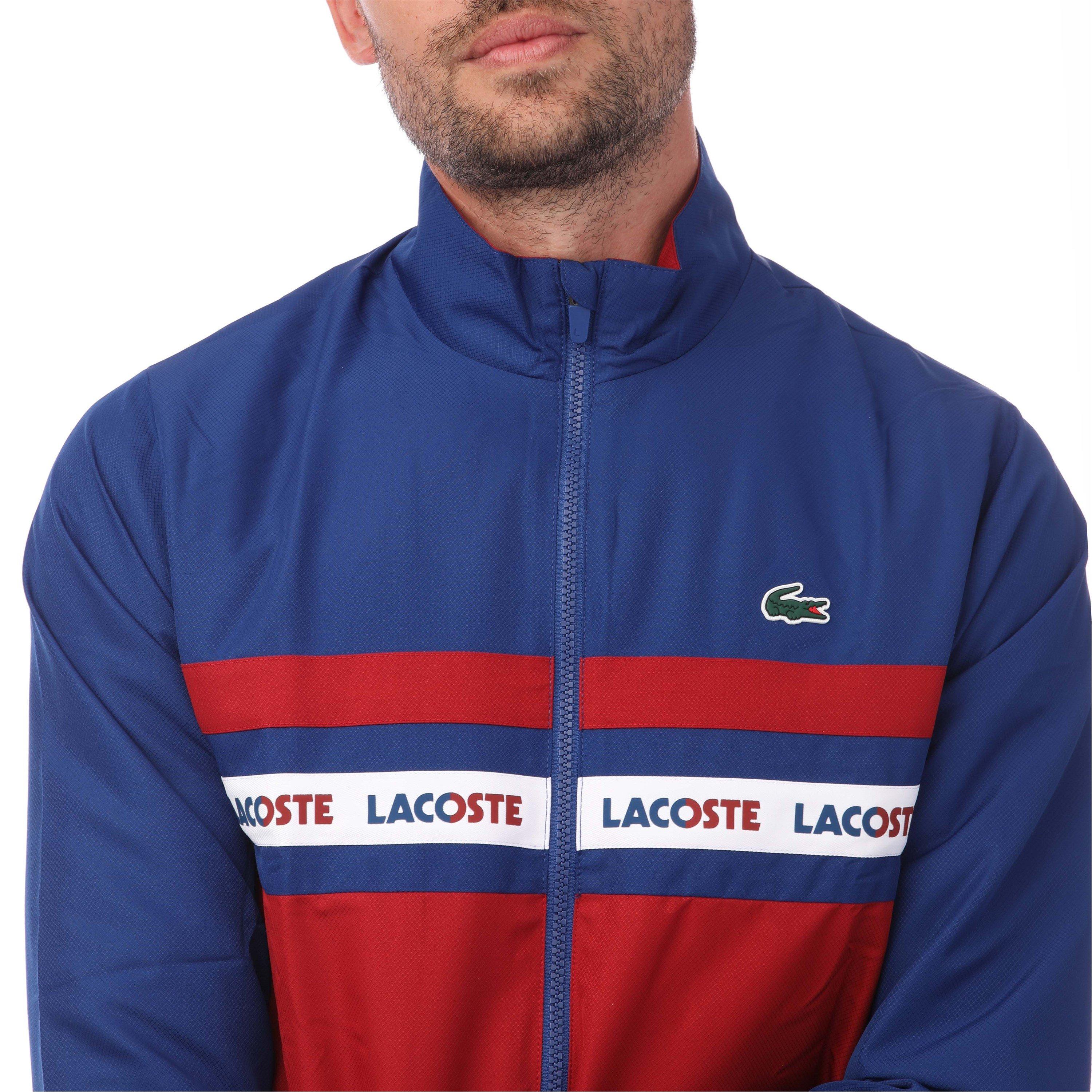 Capitano/Ora - Lacoste - Men's Logo Stripe Performance Tracksuit - 3