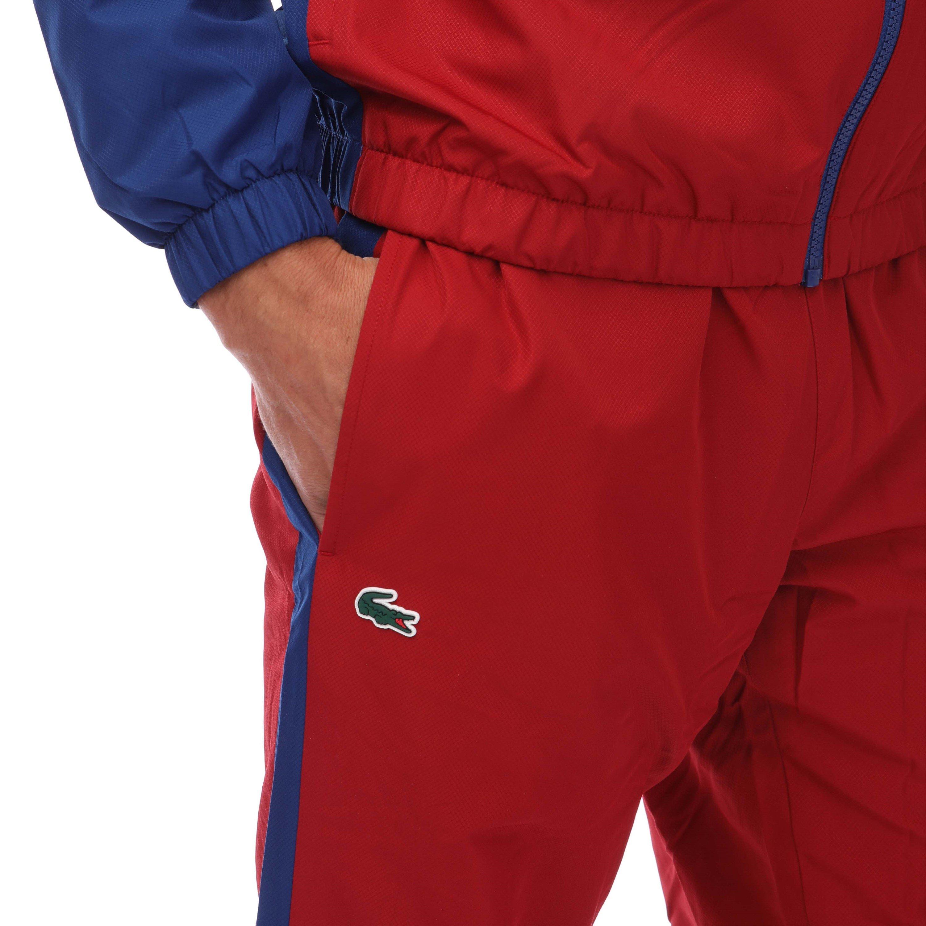 Capitano/Ora - Lacoste - Men's Logo Stripe Performance Tracksuit - 4