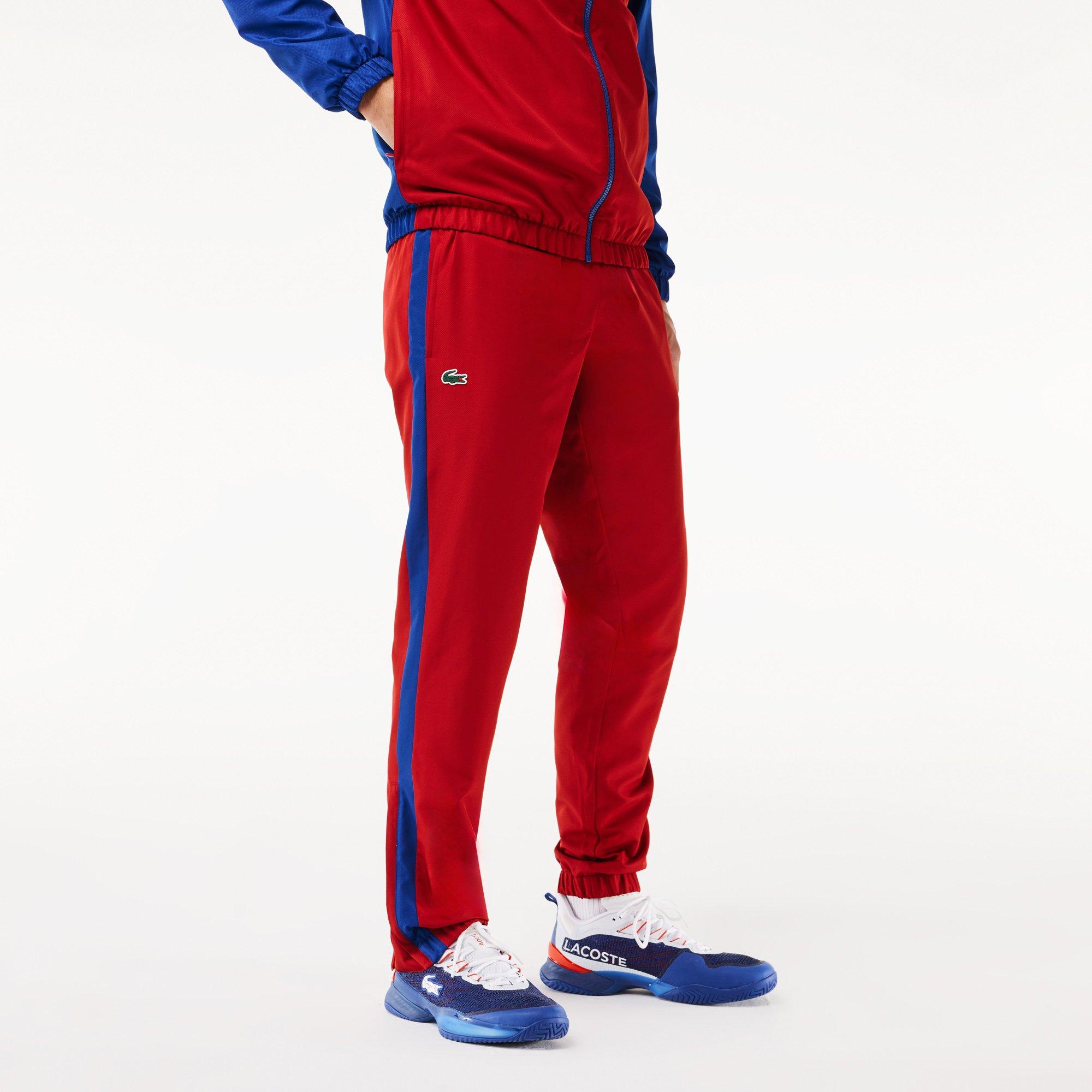 Capitano/Ora - Lacoste - Men's Logo Stripe Performance Tracksuit - 6