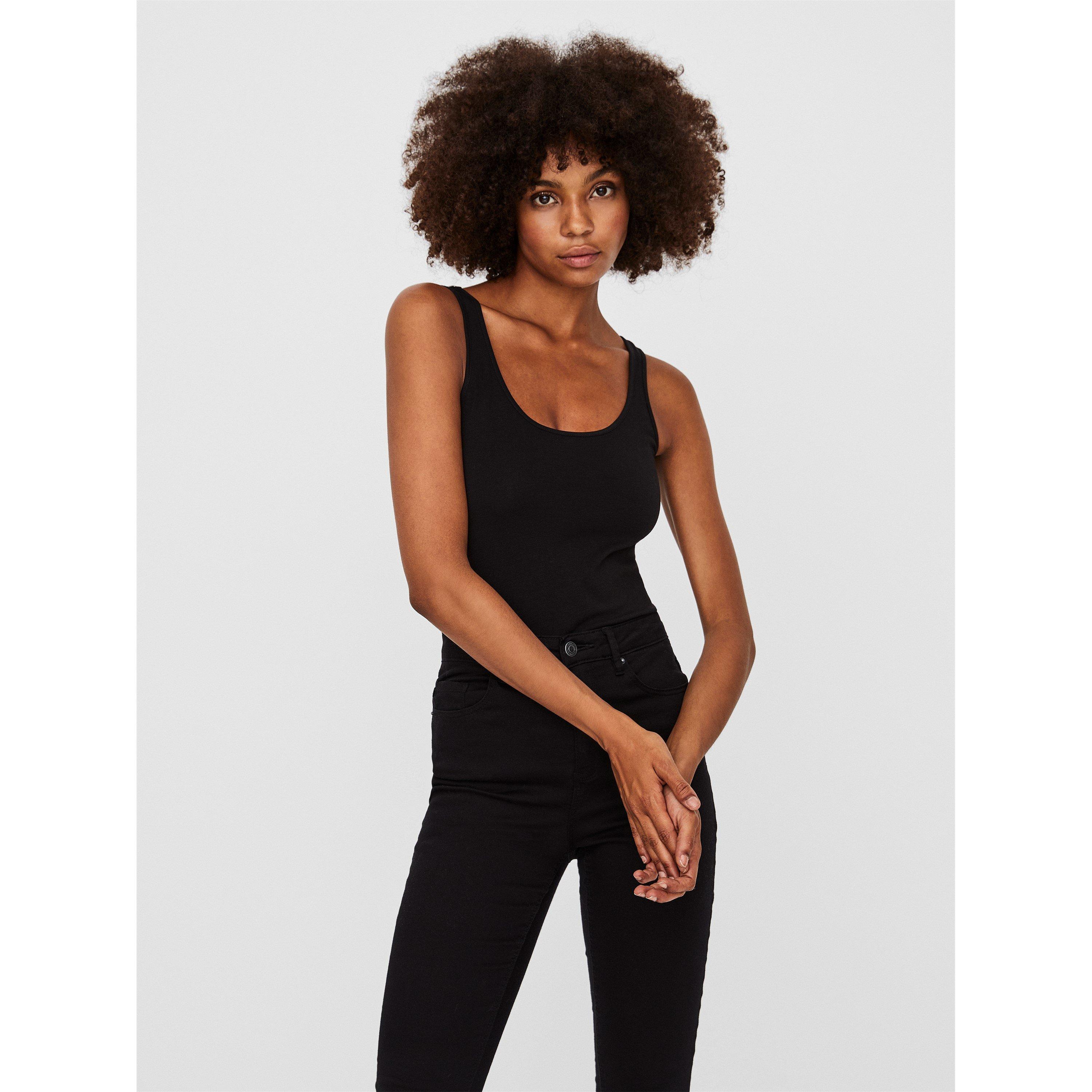Crna - Vero Moda - Women's Tank Vest - 1