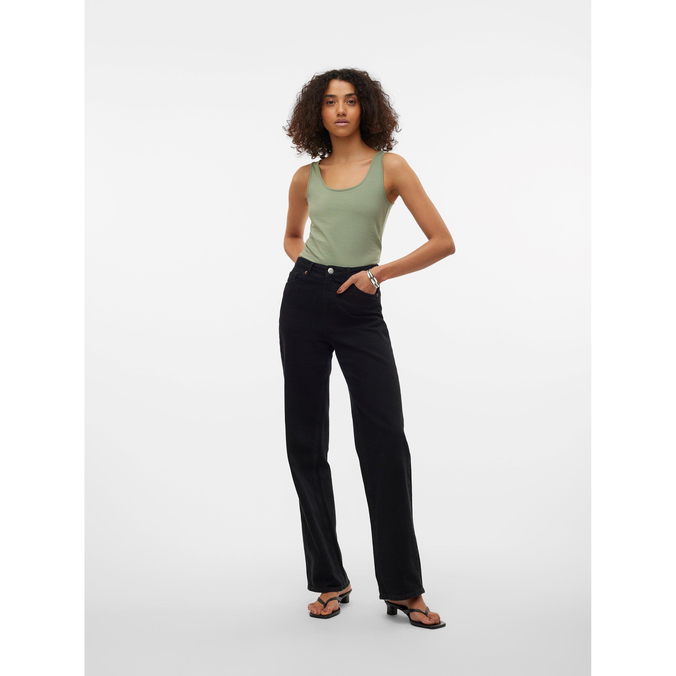 Hedge Green - Vero Moda - Women's Tank Vest - 5