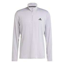 adidas Essentials Camo Training quarter Zip Top Mens